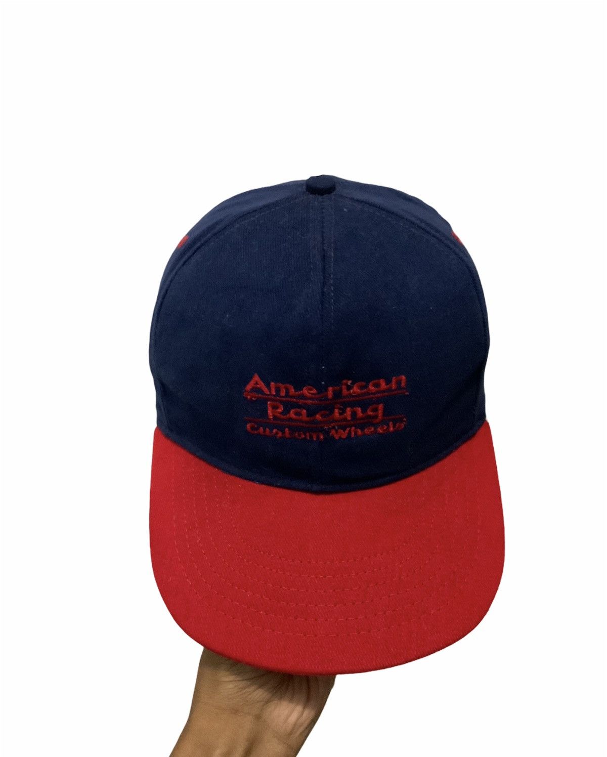 Vintage American Racing Custom Wheels Swingster Hat Size ONE SIZE - 6 Thumbnail