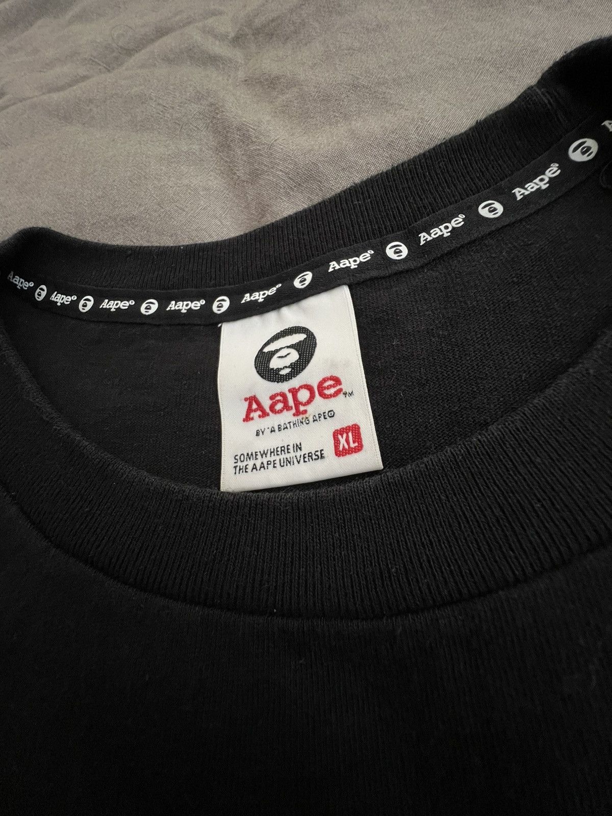 Aape Aape by A Bathing Ape Long Sleeve T-Shirt Size US XL / EU 56 / 4 - 3 Thumbnail