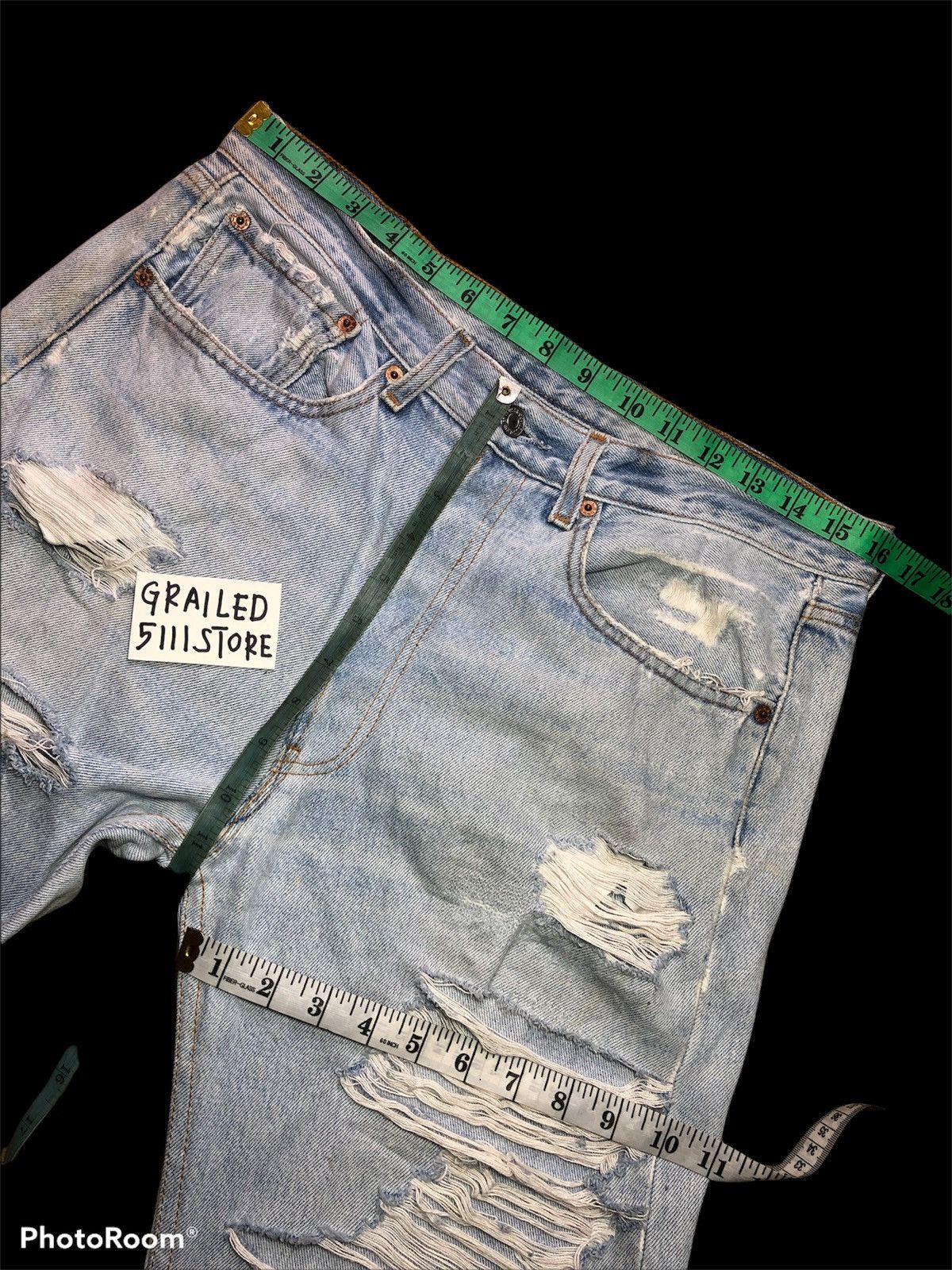 Levi's Vintage Distressed Levi’s 501 Jeans Size US 32 / EU 48 - 10 Thumbnail