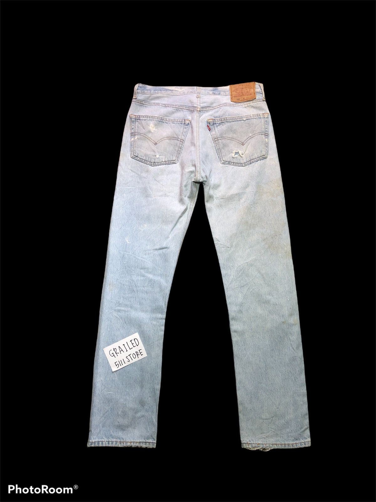 Levi's Vintage Distressed Levi’s 501 Jeans Size US 32 / EU 48 - 2 Thumbnail