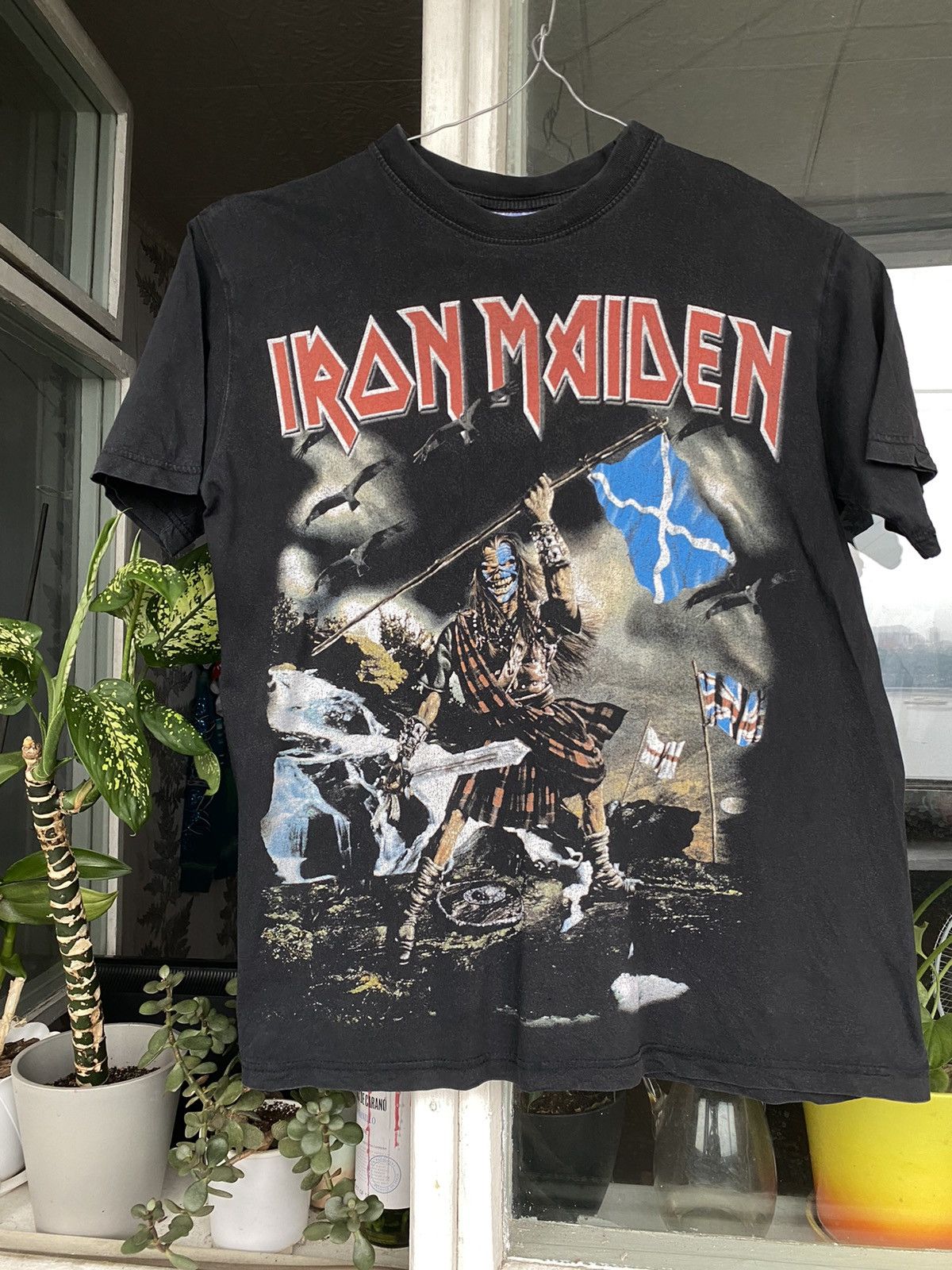 Vintage Vintage Iron Maiden T-shirt all over |