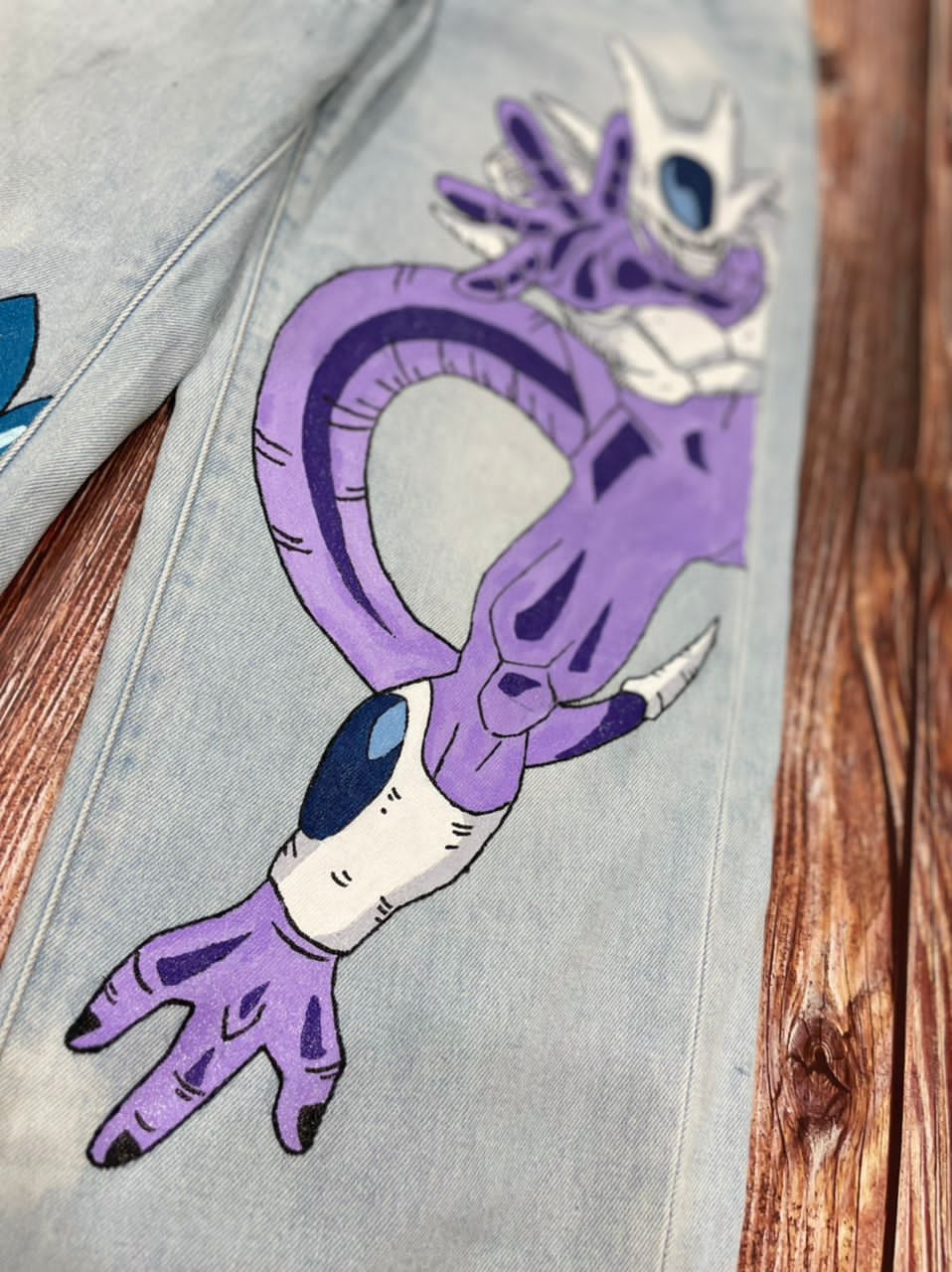 Japanese Brand Japanese Jeans Anime Goku Dragon Ball Size US 29 - 3 Thumbnail
