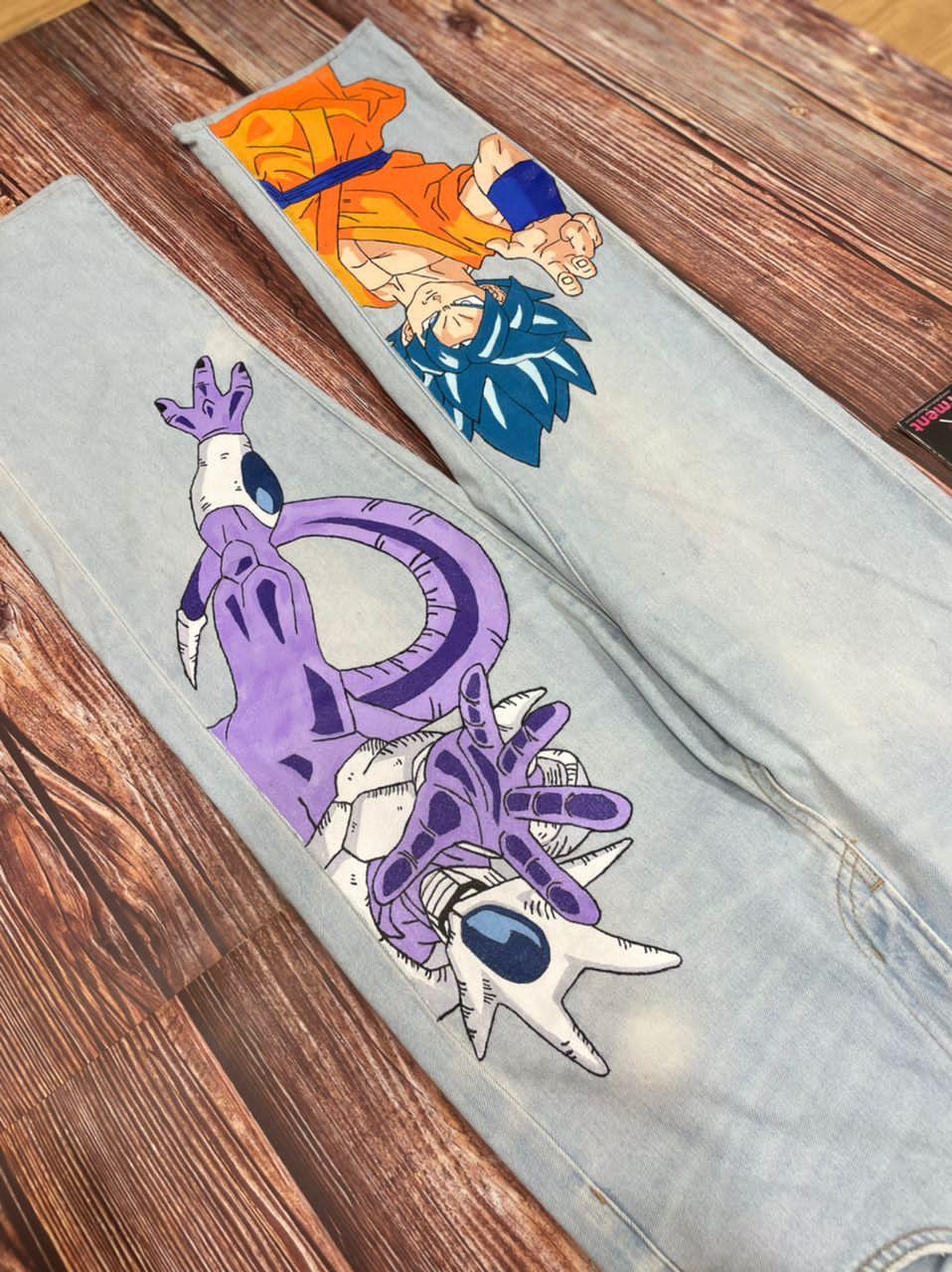 Japanese Brand Japanese Jeans Anime Goku Dragon Ball Size US 29 - 4 Thumbnail