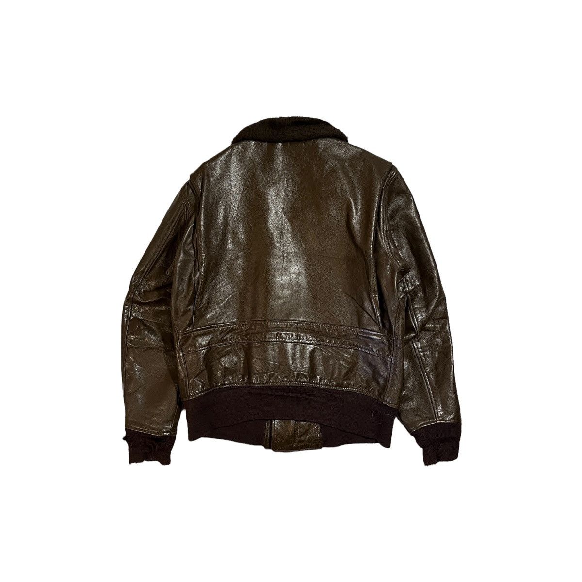 Other 70’s Leather G1 USN Flight Bomber Jacket Size US M / EU 48-50 / 2 - 3 Thumbnail
