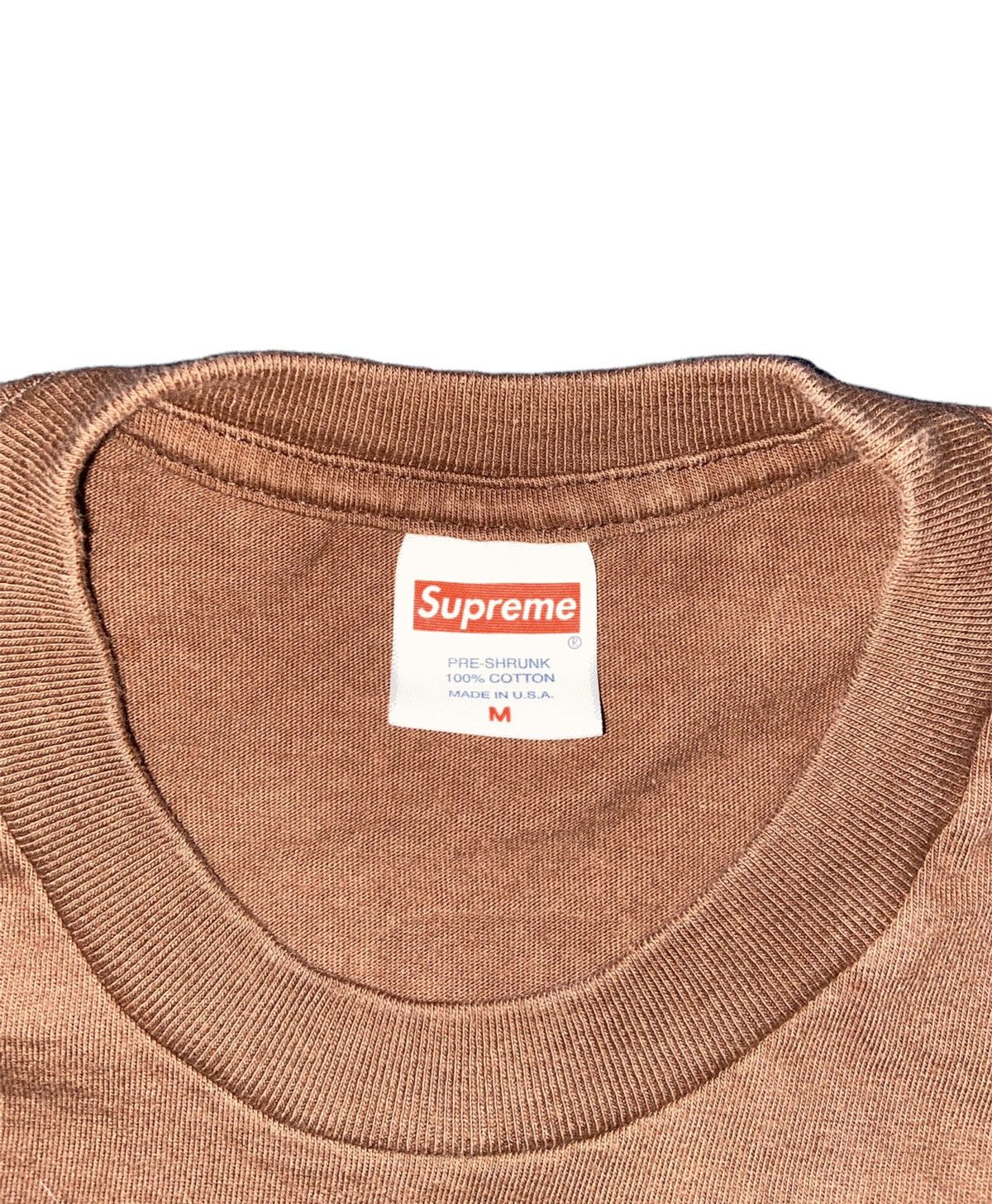 Supreme Supreme brown still talking sh*t tee Size US M / EU 48-50 / 2 - 3 Thumbnail