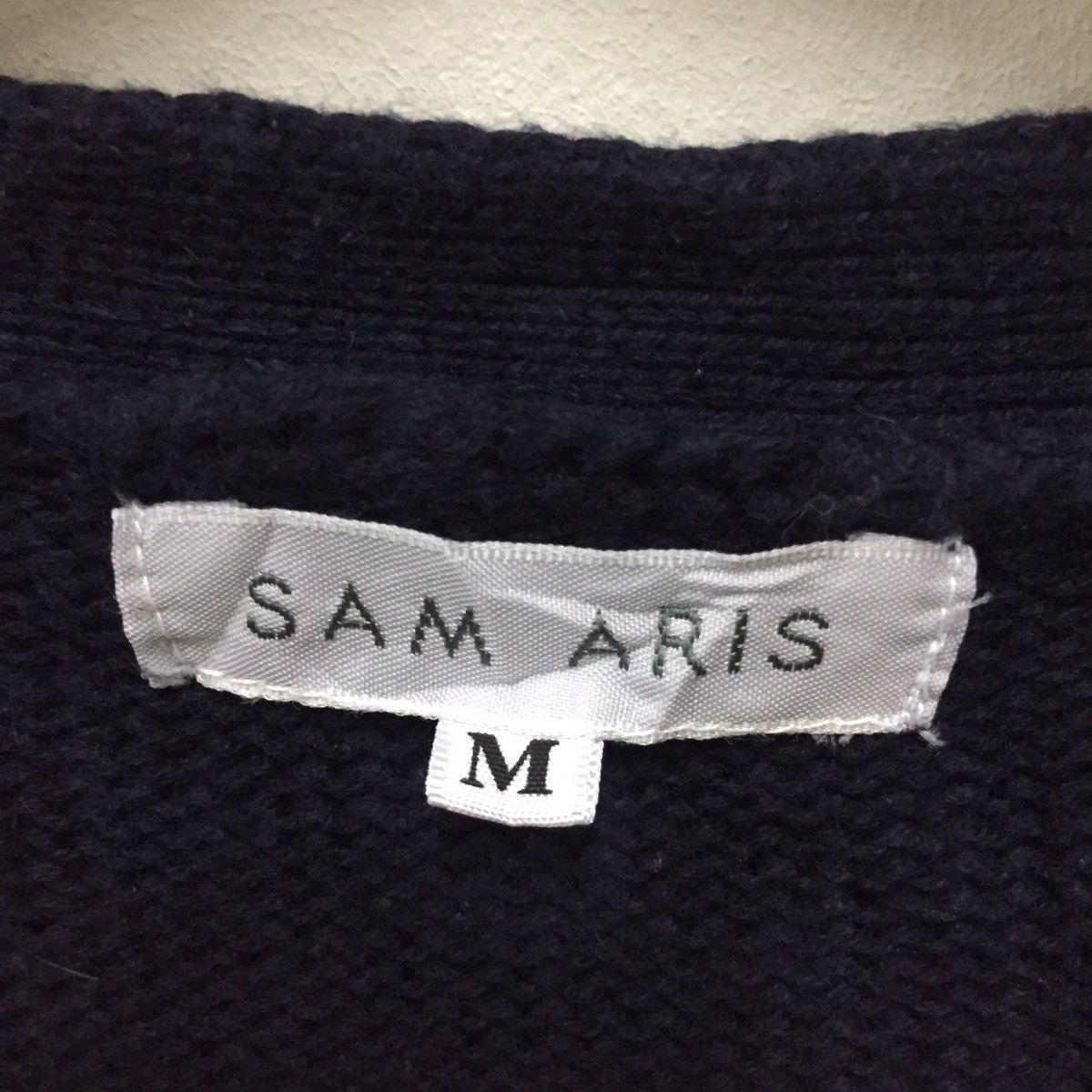 Japanese Brand Vintage Sam Aris Knit Cardigan Size US M / EU 48-50 / 2 - 6 Thumbnail