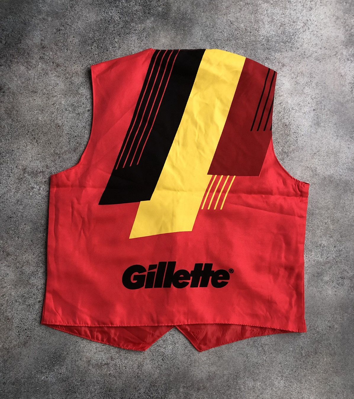 Vintage Gillette World Cup vintage vest Size US XL / EU 56 / 4 - 6 Thumbnail