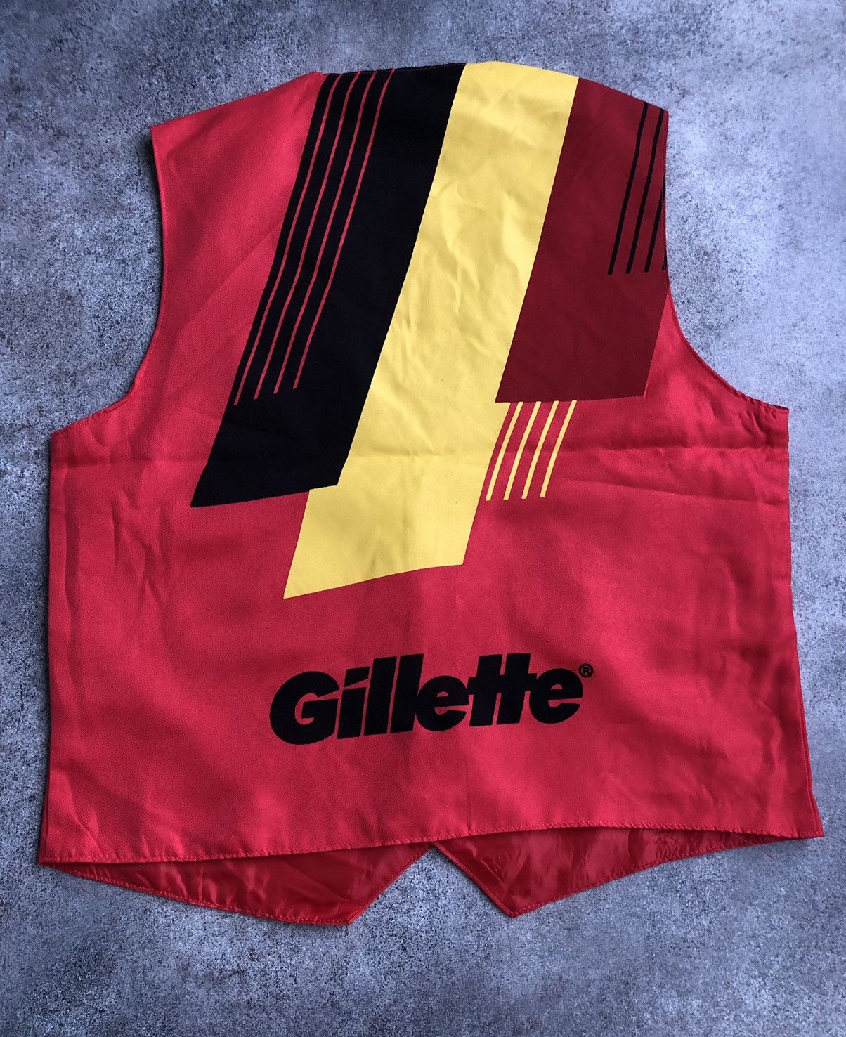 Vintage Gillette World Cup vintage vest Size US XL / EU 56 / 4 - 7 Thumbnail