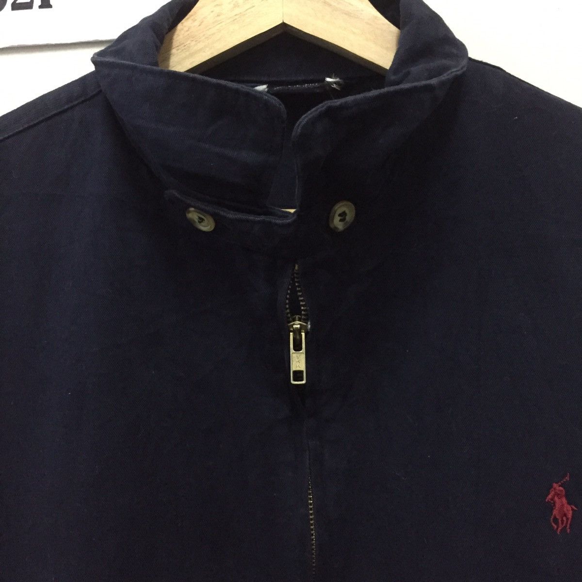 Polo Ralph Lauren Vintage Polo Ralph Lauren Embroidery Logo Zipper Jacket Size US XL / EU 56 / 4 - 14 Thumbnail