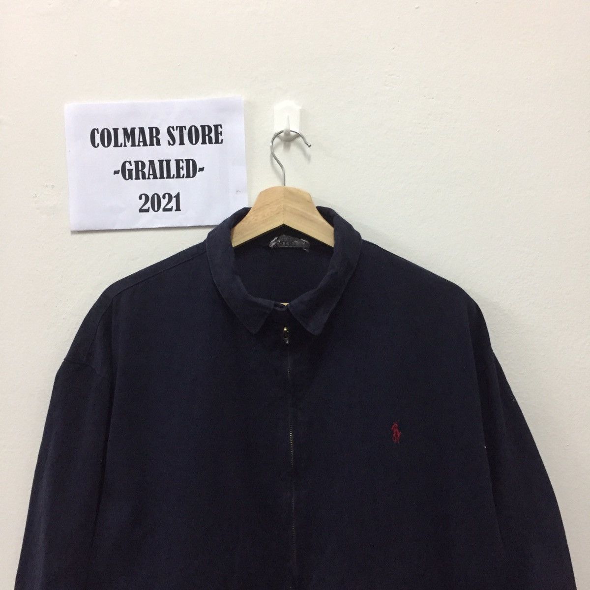 Polo Ralph Lauren Vintage Polo Ralph Lauren Embroidery Logo Zipper Jacket Size US XL / EU 56 / 4 - 2 Thumbnail