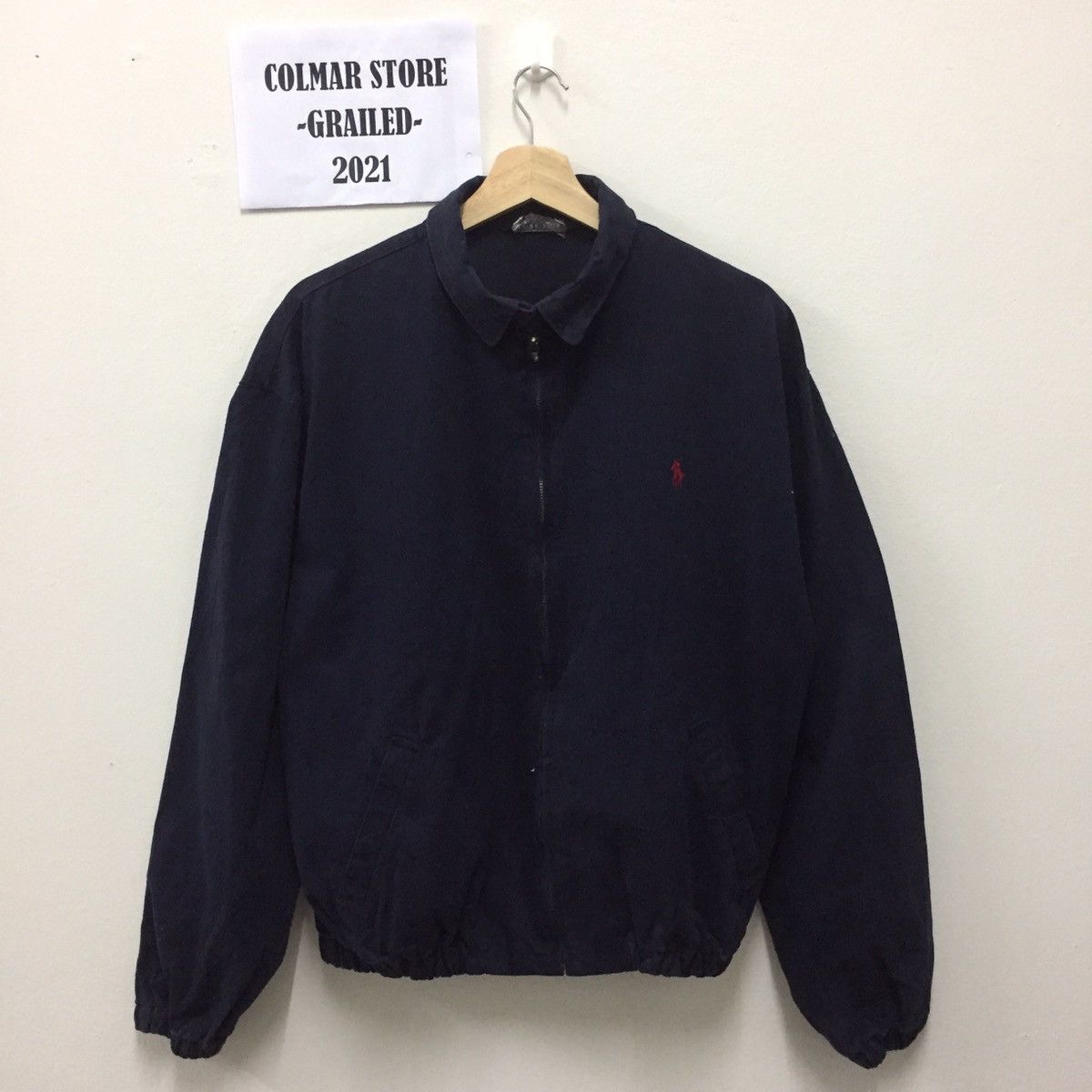 Polo Ralph Lauren Vintage Polo Ralph Lauren Embroidery Logo Zipper Jacket Size US XL / EU 56 / 4 - 1 Thumbnail