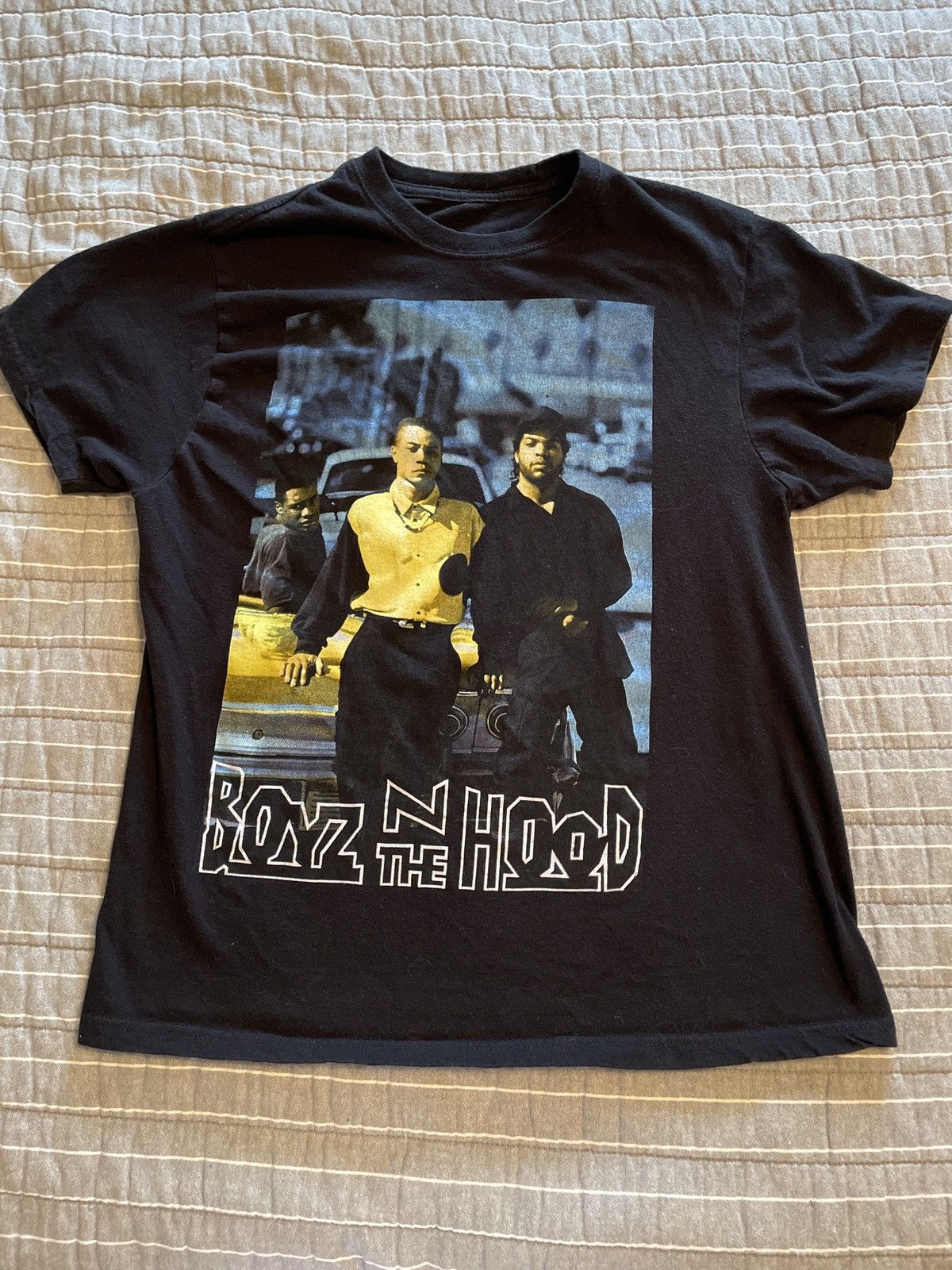 BOYS N THE HOOD Boyz n the Hood Movie T-shirt Men's M size cotton black type Vintage Second Hand