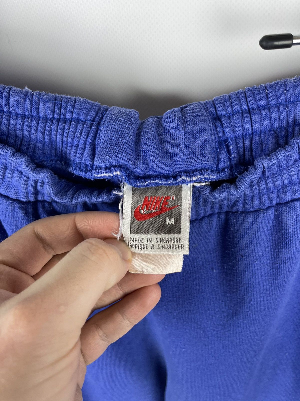 Nike Nike just do it vintage 80s 90s blue embroidered sweat pant Size US 32 / EU 48 - 7 Thumbnail