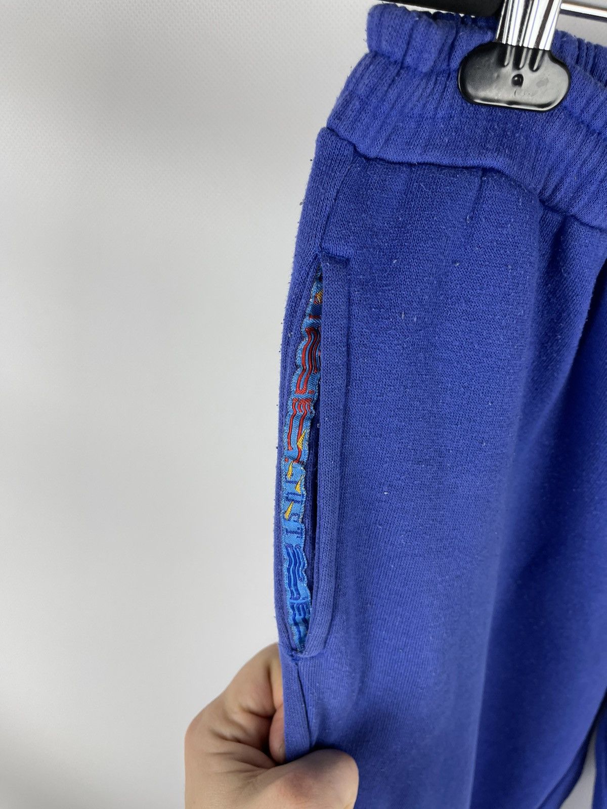 Nike Nike just do it vintage 80s 90s blue embroidered sweat pant Size US 32 / EU 48 - 10 Thumbnail