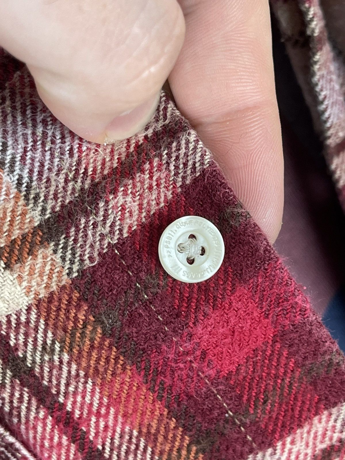 Flannel J.C. Rags vintage flannel checkered travis Scott style shir Size US M / EU 48-50 / 2 - 7 Thumbnail