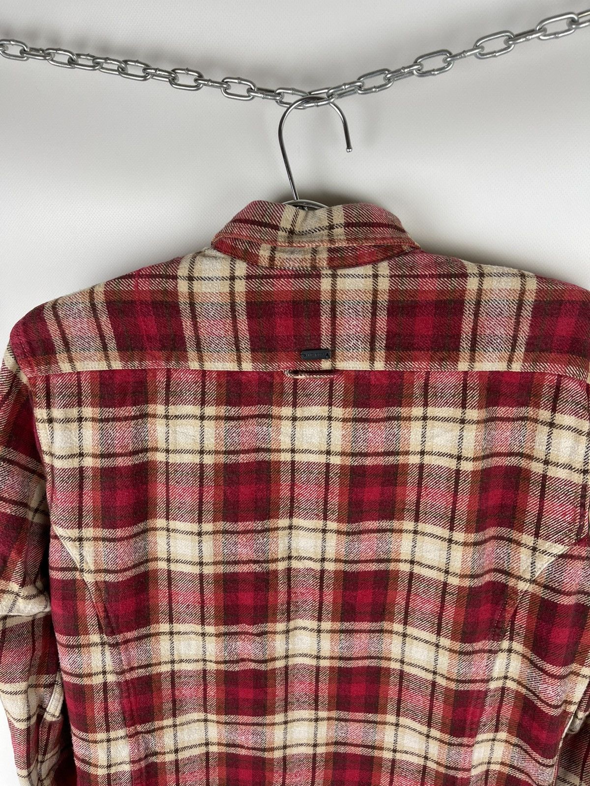 Flannel J.C. Rags vintage flannel checkered travis Scott style shir Size US M / EU 48-50 / 2 - 11 Thumbnail