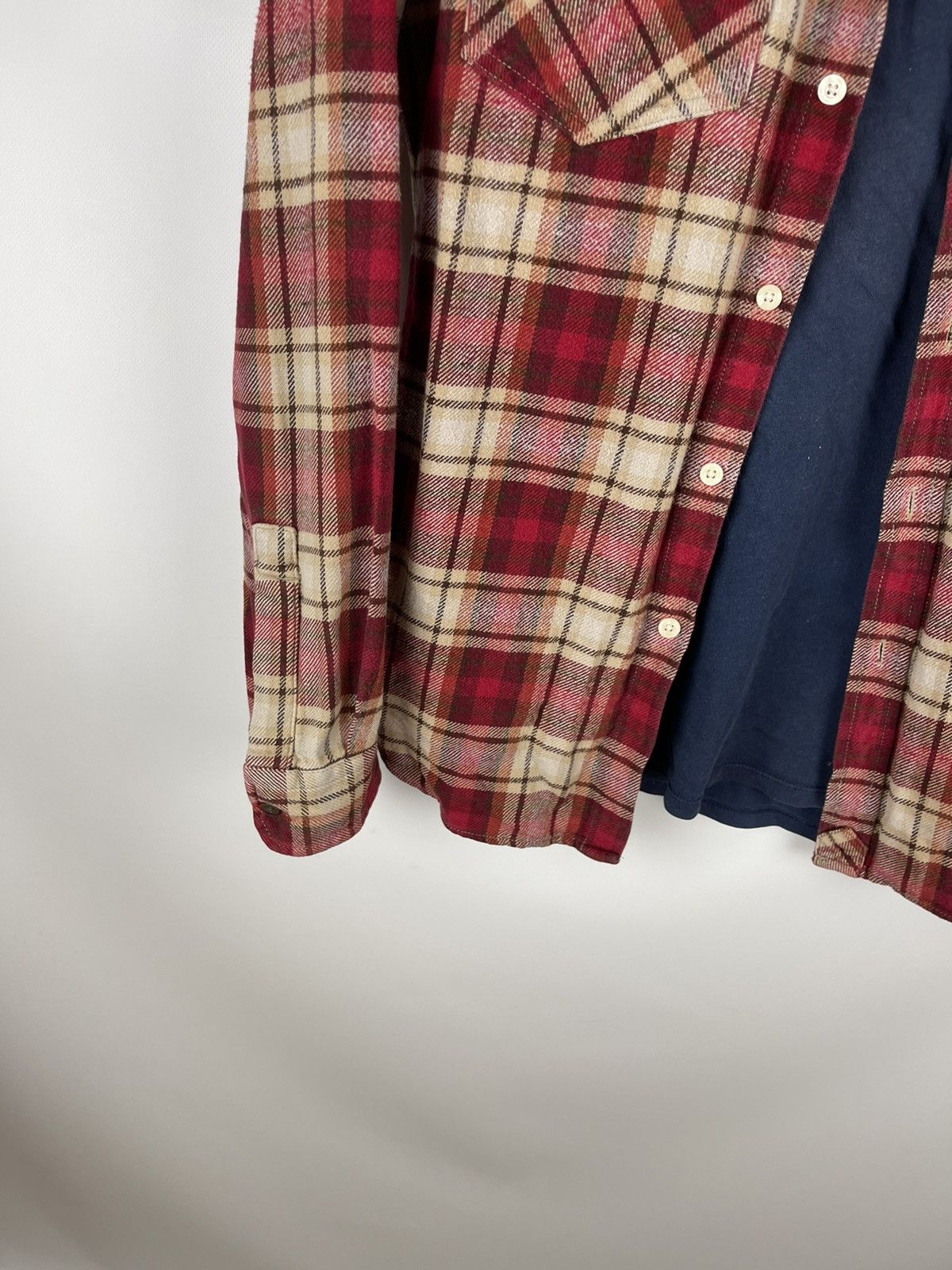 Flannel J.C. Rags vintage flannel checkered travis Scott style shir Size US M / EU 48-50 / 2 - 4 Thumbnail