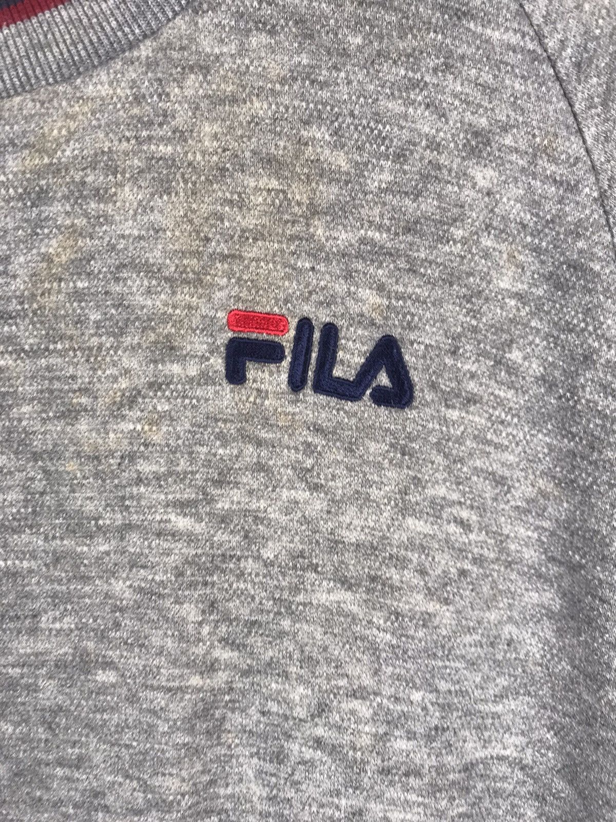 Fila DLL Fila Plain vintage Sweatshirt #2724 Size US M / EU 48-50 / 2 - 3 Thumbnail