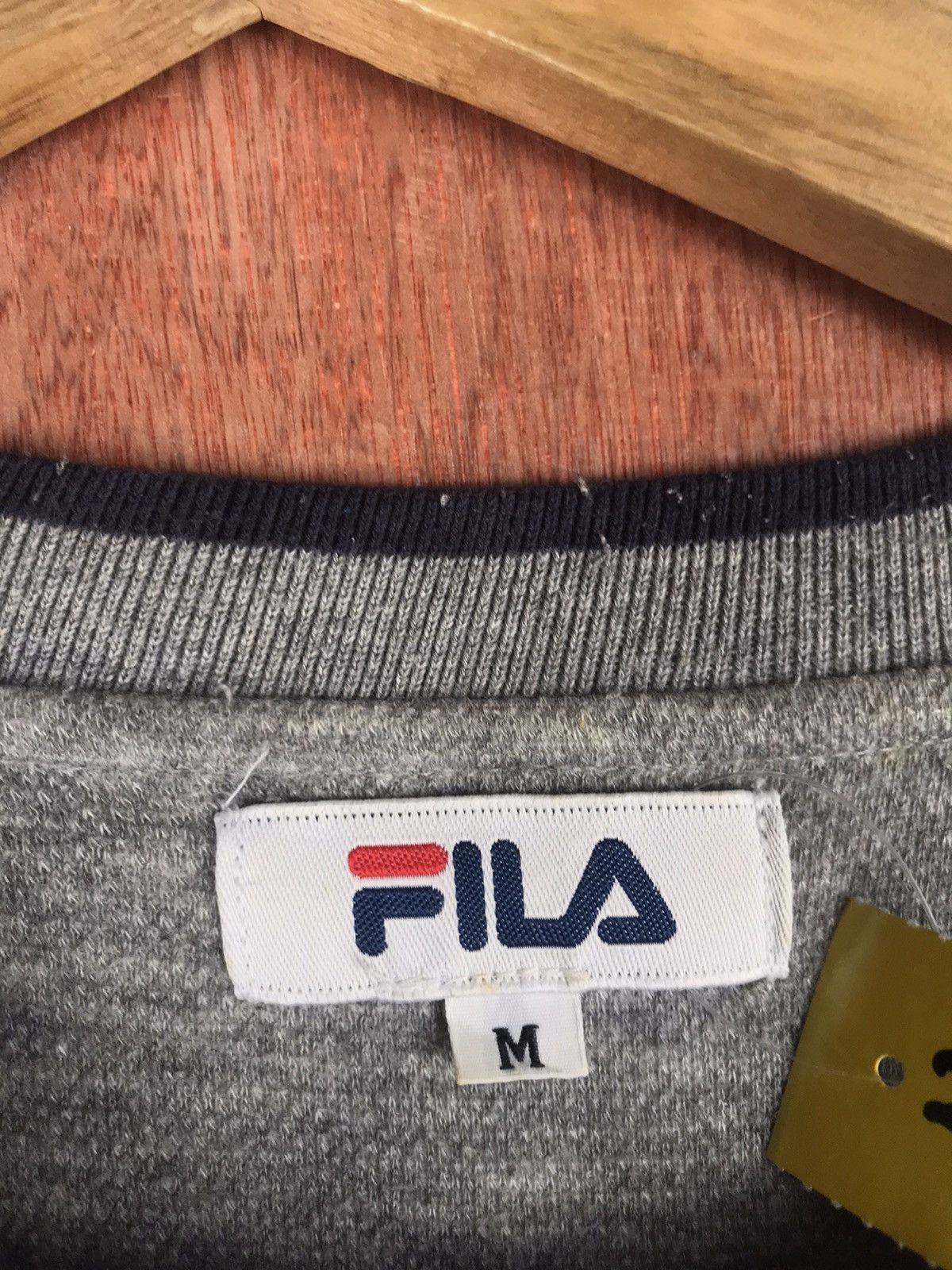 Fila DLL Fila Plain vintage Sweatshirt #2724 Size US M / EU 48-50 / 2 - 6 Thumbnail