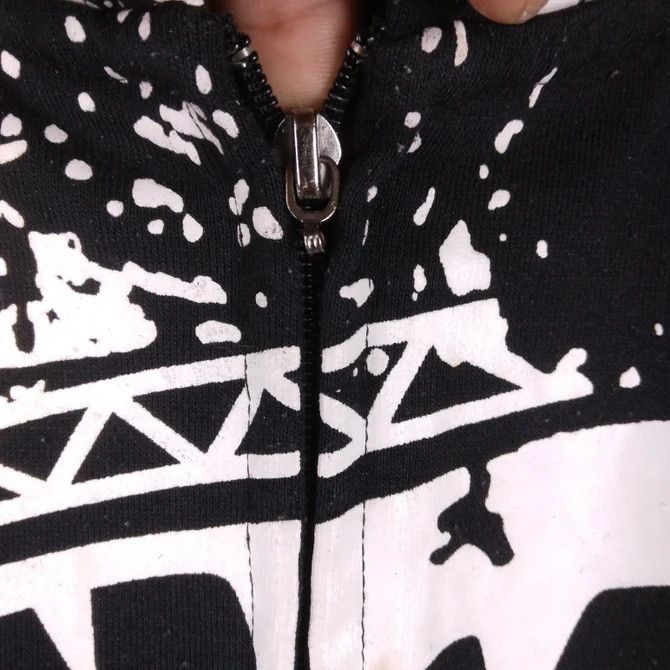 Other VTG Academic Graphic Fullprint Distressed Sweatshirt Hoodie Size US L / EU 52-54 / 3 - 7 Thumbnail