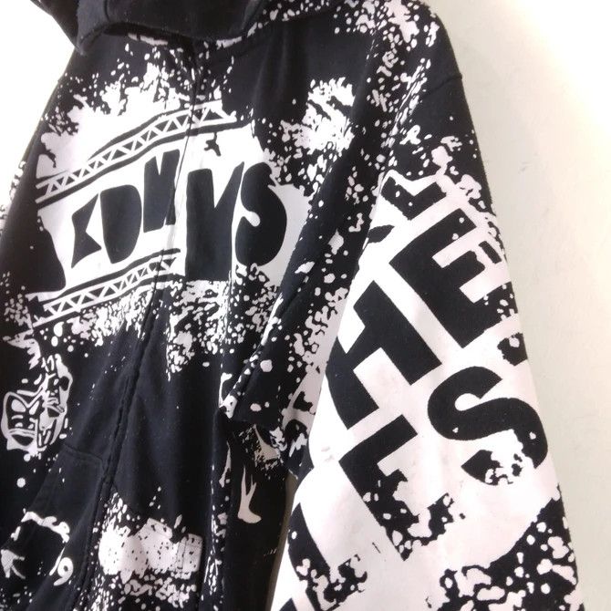 Other VTG Academic Graphic Fullprint Distressed Sweatshirt Hoodie Size US L / EU 52-54 / 3 - 5 Thumbnail
