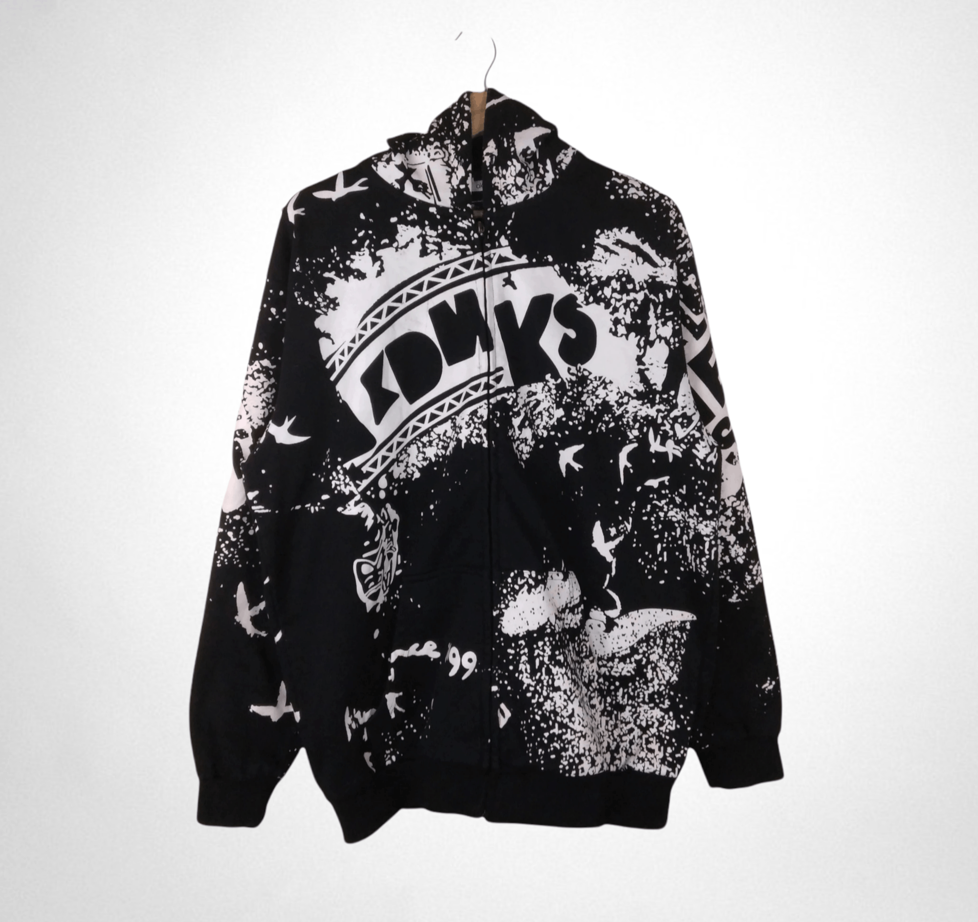 Other VTG Academic Graphic Fullprint Distressed Sweatshirt Hoodie Size US L / EU 52-54 / 3 - 2 Thumbnail