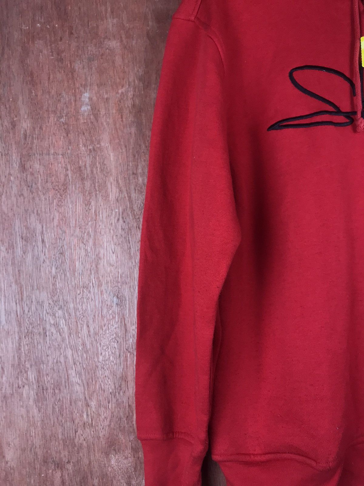 Japanese Brand DLL Skkone red hoodie Sweater #2725 Size US M / EU 48-50 / 2 - 3 Thumbnail