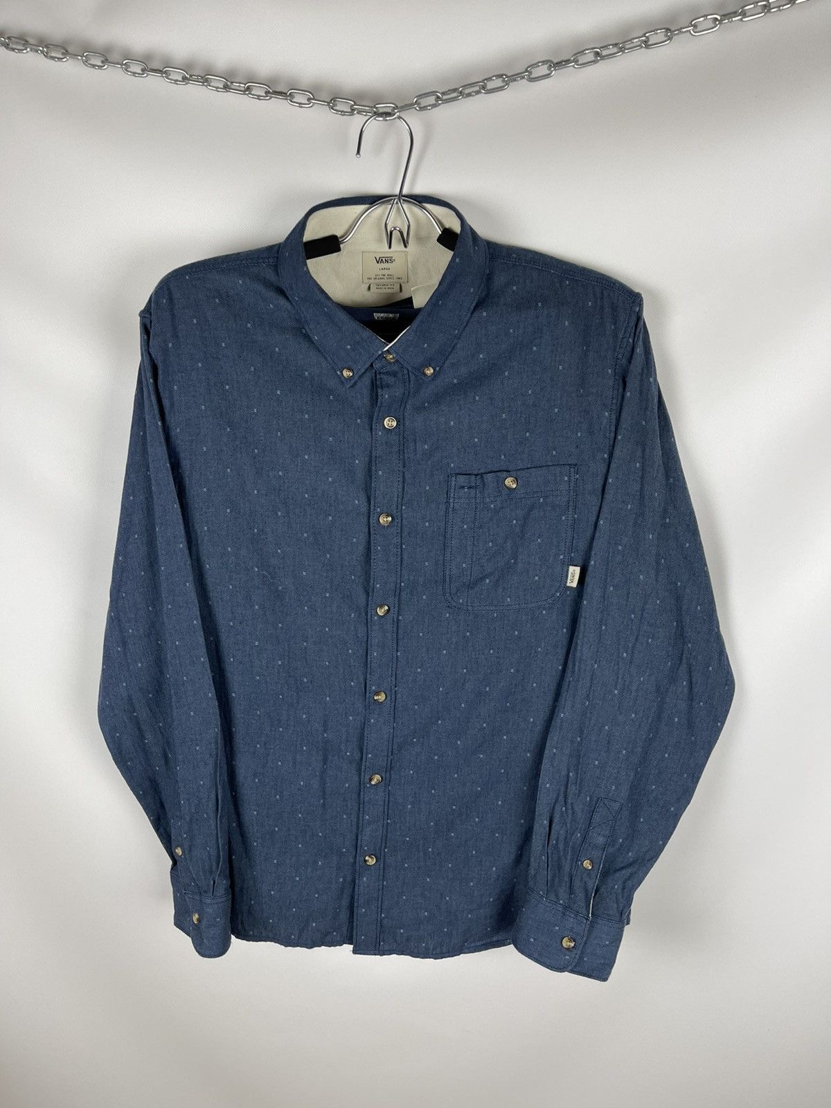 Vans Vans printed multilogo vintage flannel long sleeve shirt Size US L / EU 52-54 / 3 - 10 Thumbnail