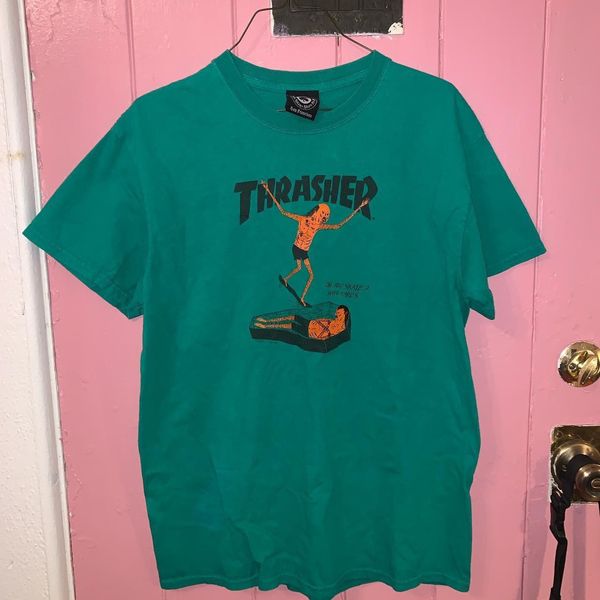 Thrasher demon outlet shirt