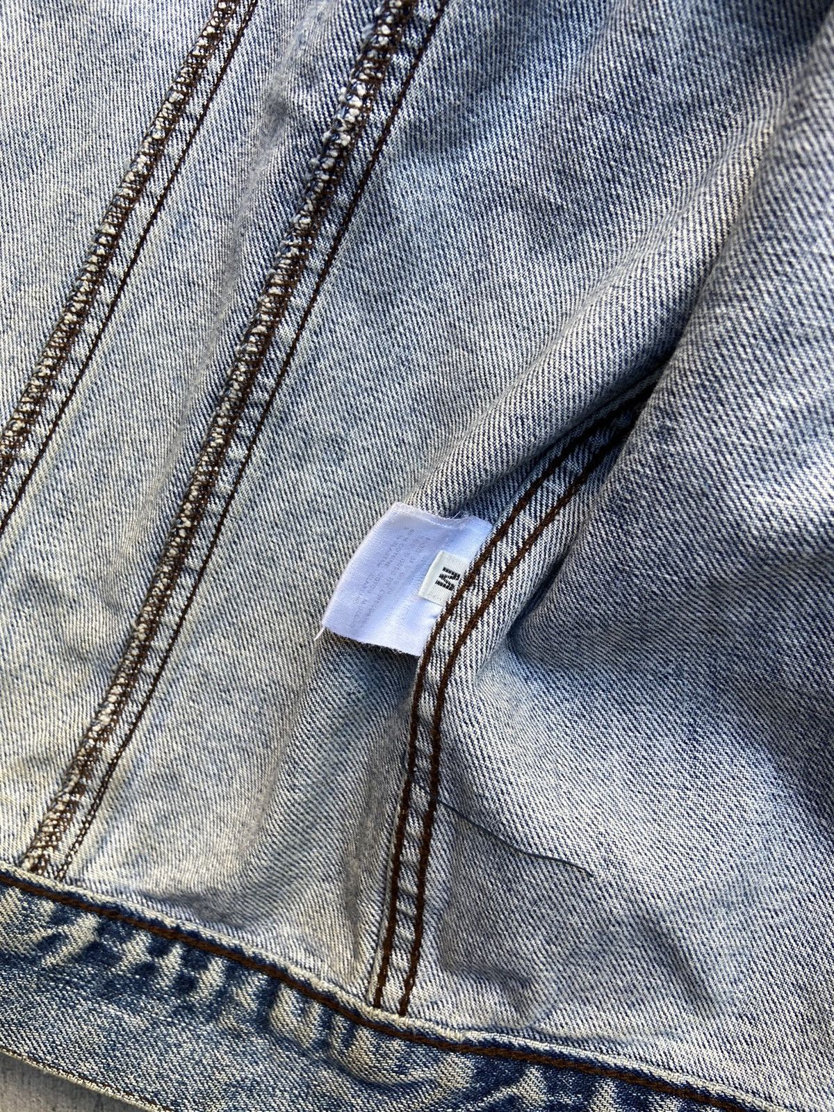 Moschino × Vintage Vintage Moschino Jeans Blue Denim Jean Jacket Trucker Medium Size US M / EU 48-50 / 2 - 6 Thumbnail