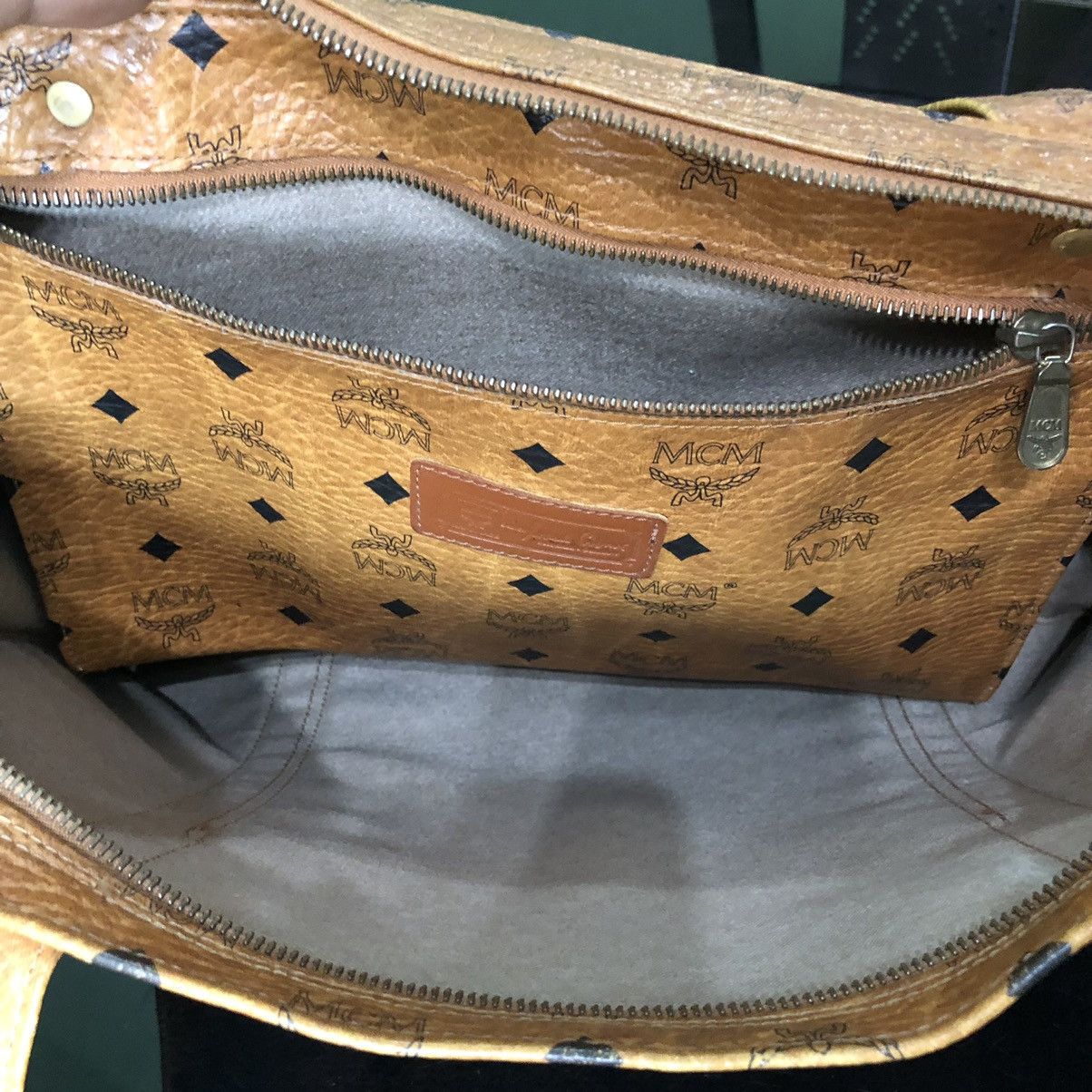 MCM MCM Monogram Shoulder Bag Size ONE SIZE - 13 Thumbnail