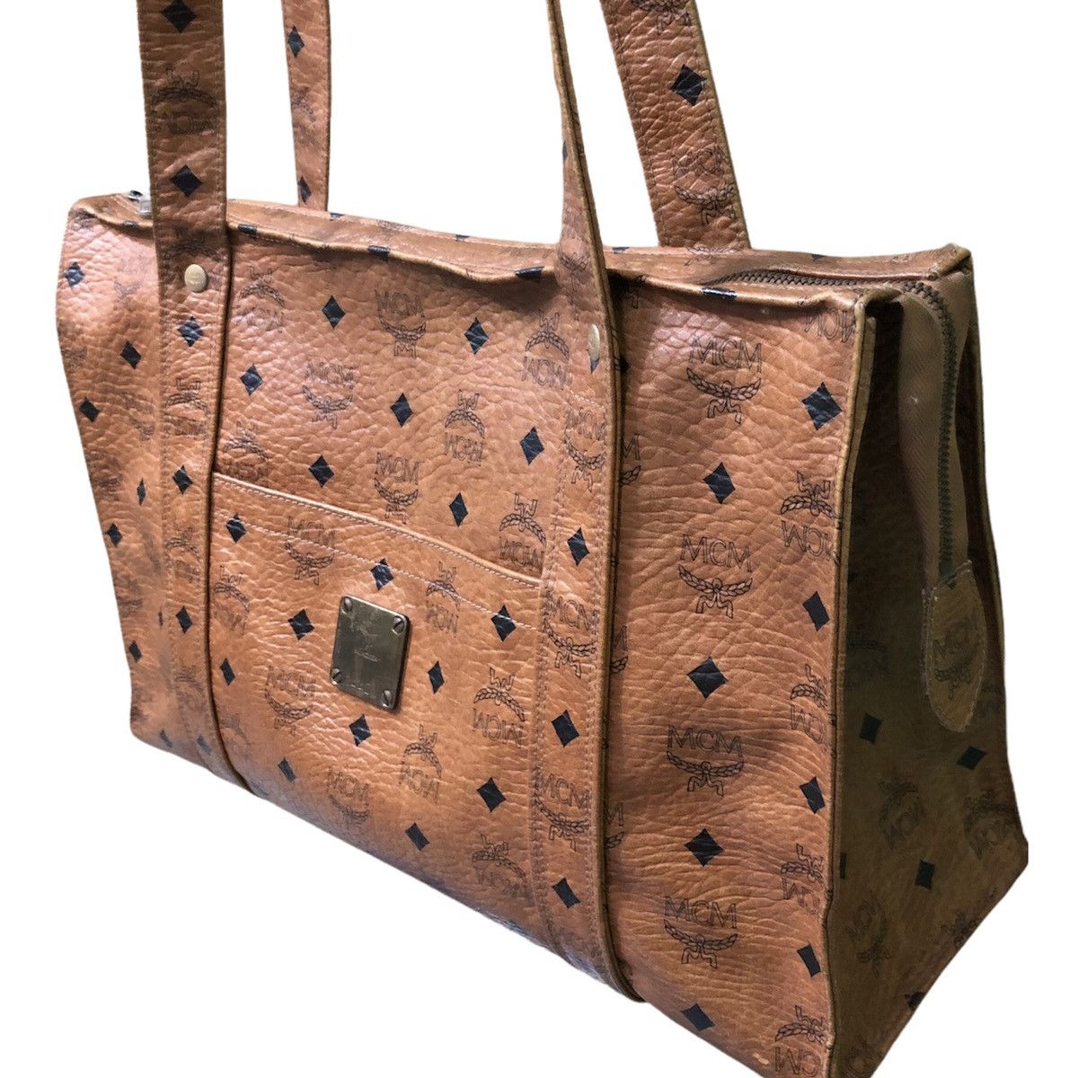 MCM MCM Monogram Shoulder Bag Size ONE SIZE - 3 Thumbnail