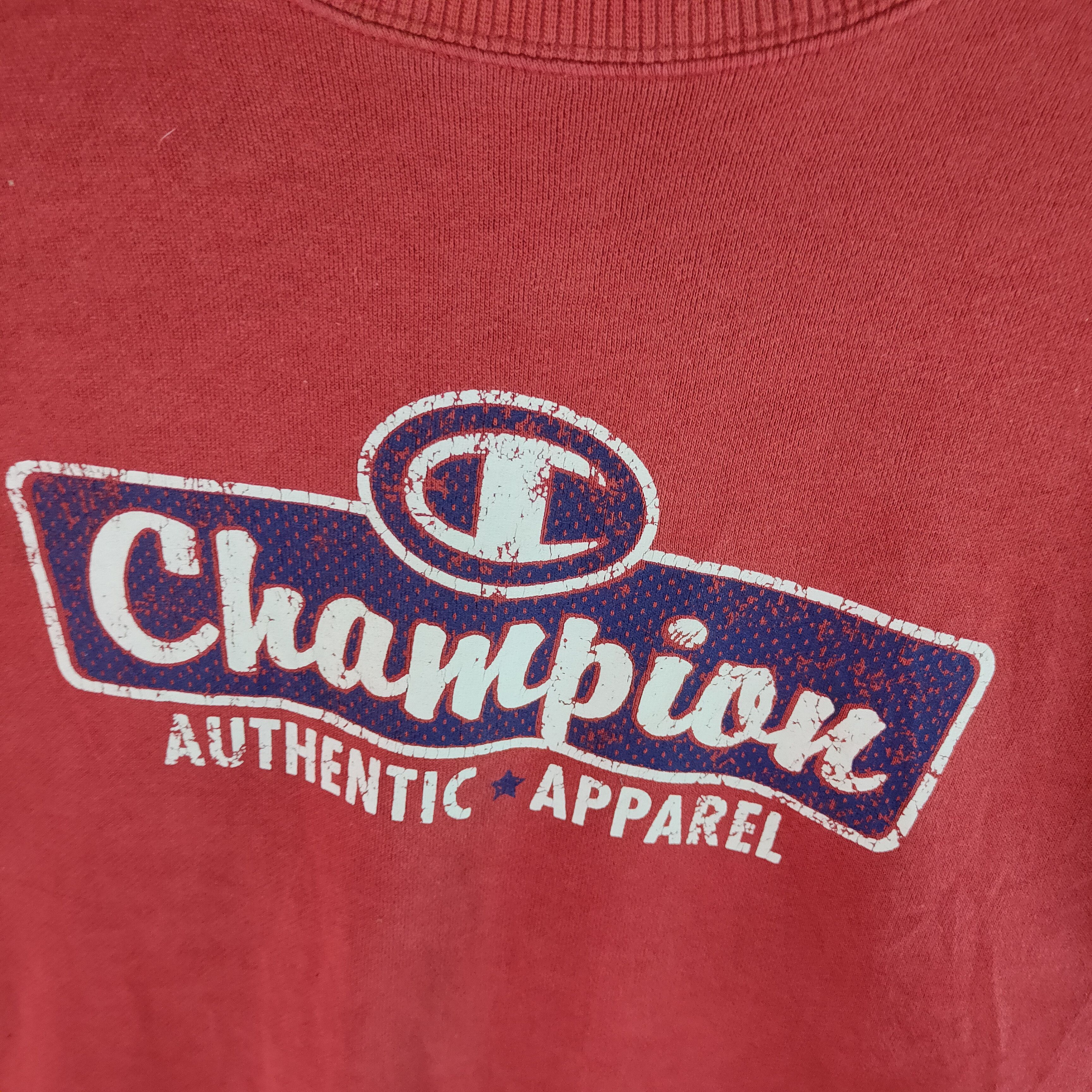 Champion × Japanese Brand CHAMPION Big Spell Out Logo XL Sweatshirt Size US XL / EU 56 / 4 - 2 Thumbnail
