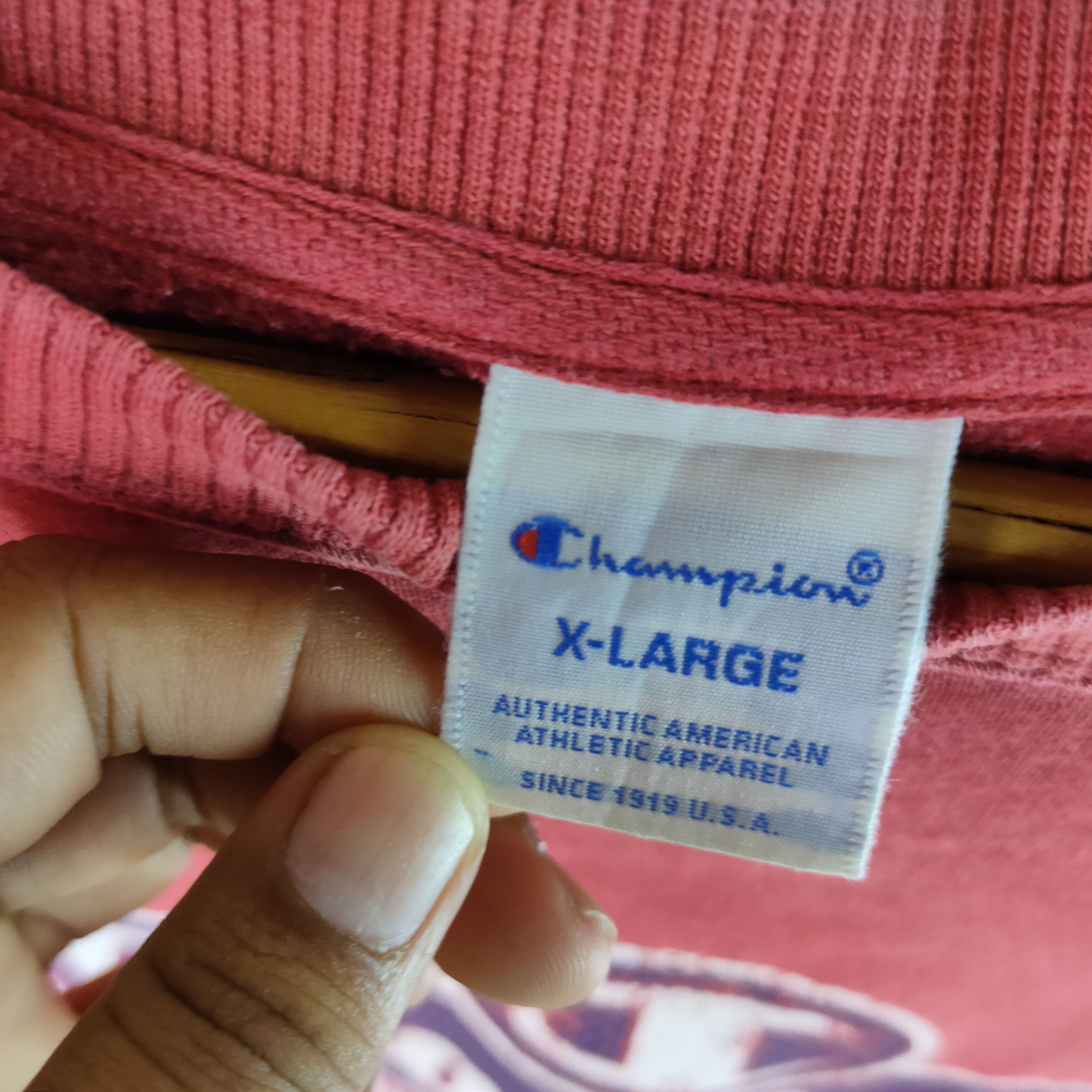 Champion × Japanese Brand CHAMPION Big Spell Out Logo XL Sweatshirt Size US XL / EU 56 / 4 - 3 Thumbnail