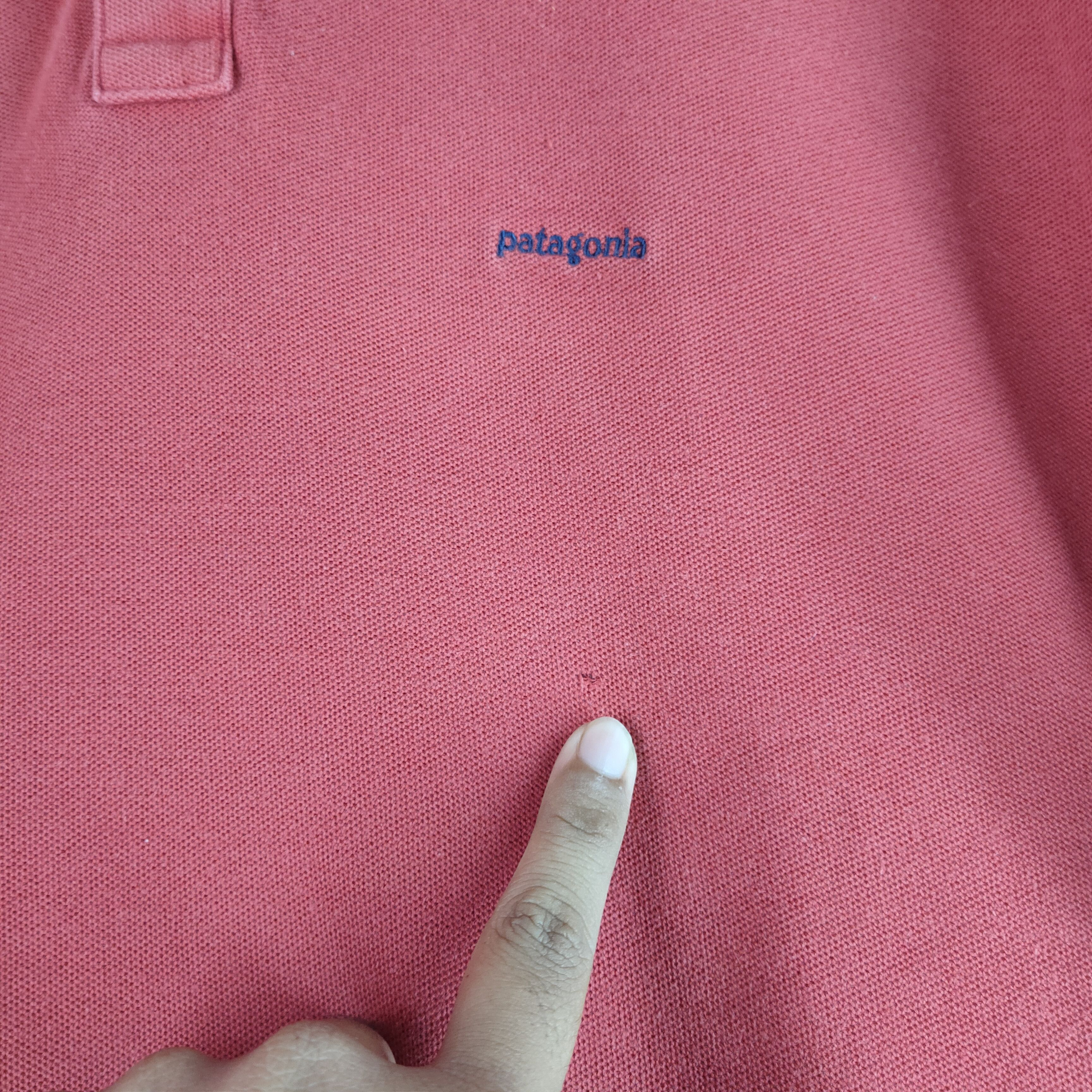 Patagonia PATAGONIA Embroidery Small Spell Out Polo Shirt Size US XL / EU 56 / 4 - 5 Thumbnail