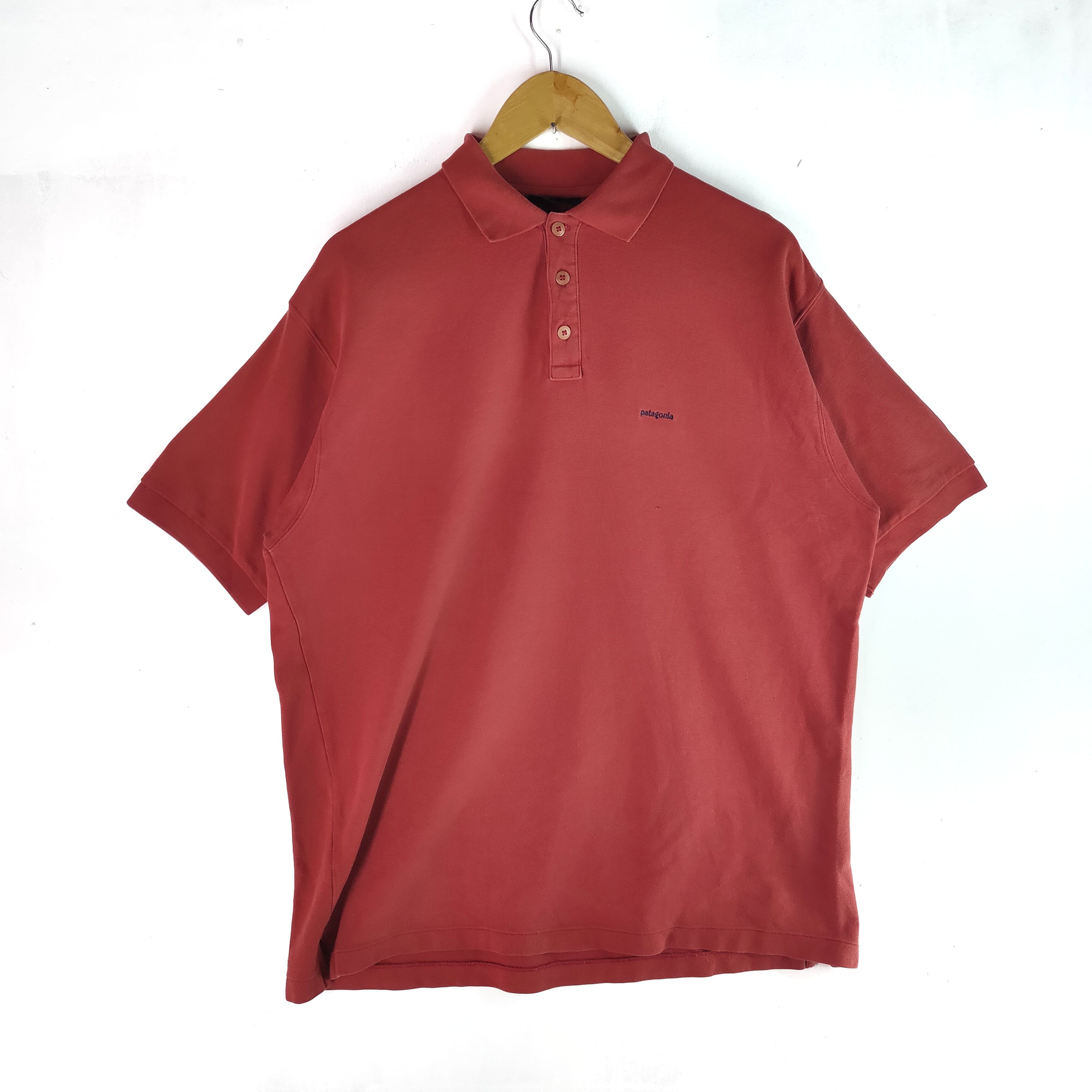 Patagonia PATAGONIA Embroidery Small Spell Out Polo Shirt Size US XL / EU 56 / 4 - 1 Thumbnail
