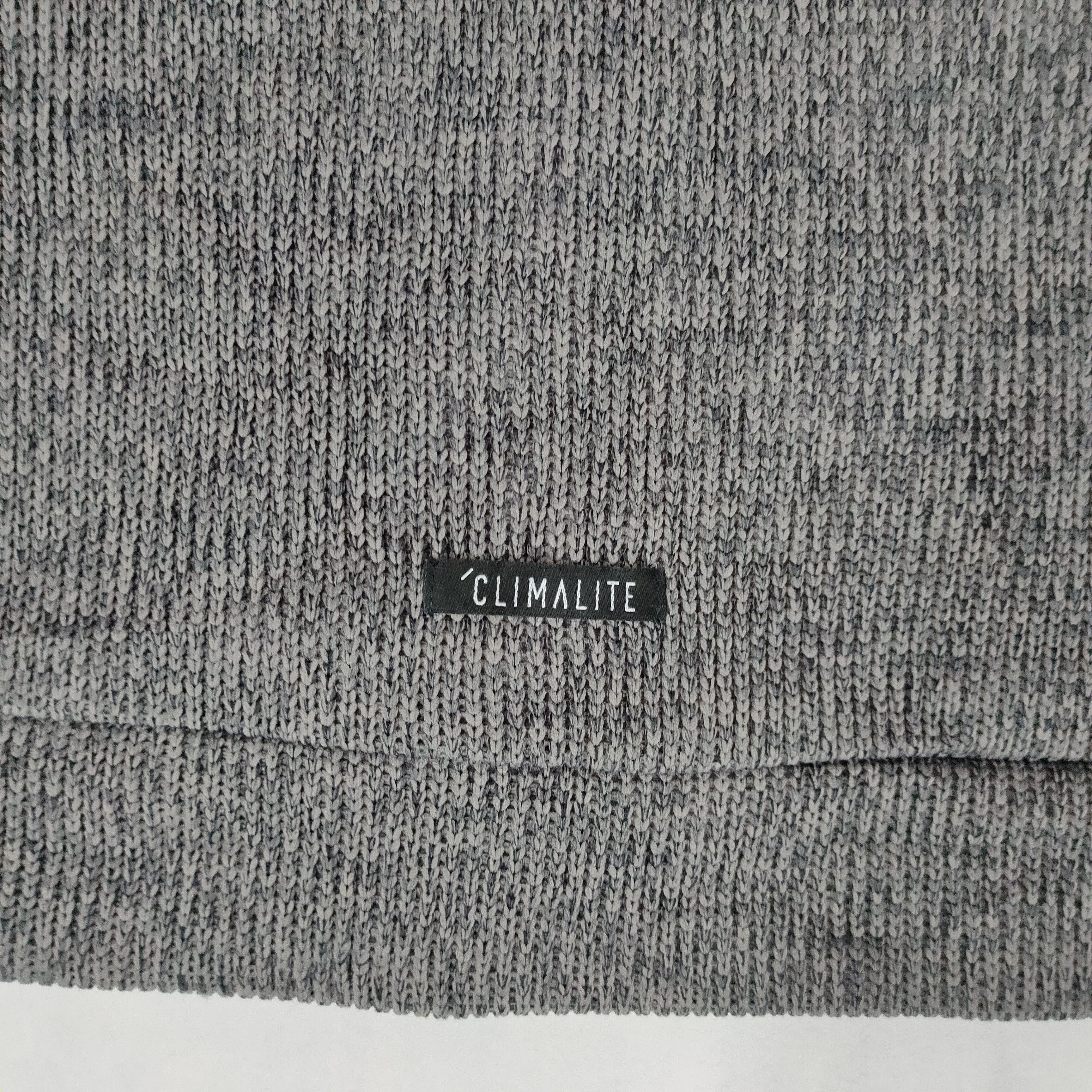 Adidas ADIDAS CLIMALITE Embroidery Logo Full Zipper Swwater Size US M / EU 48-50 / 2 - 7 Thumbnail
