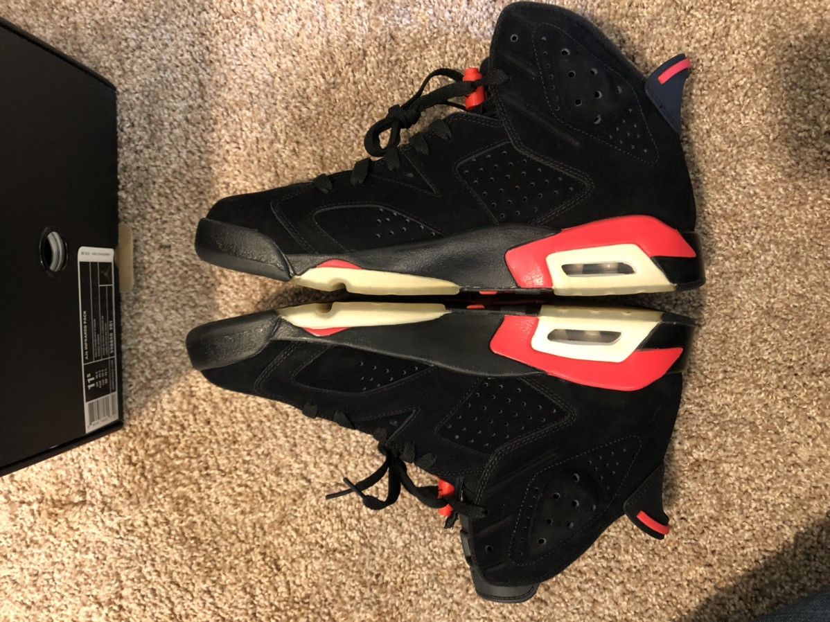Jordan Brand Air Jordan 6 Infrared Pack 2010 Size US 11.5 / EU 44-45 - 9 Thumbnail