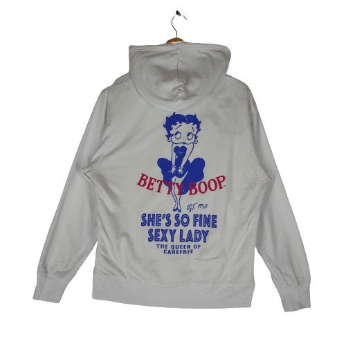 Cartoon Network BETTY BOOP SHERPA Inside Big Printed Full Zipper Hoodie Size US M / EU 48-50 / 2 - 1 Thumbnail