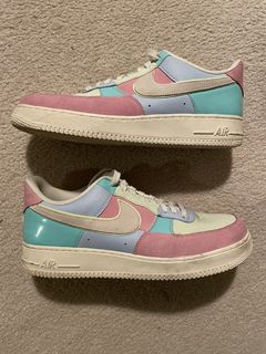 Spring patchwork cheap air force 1