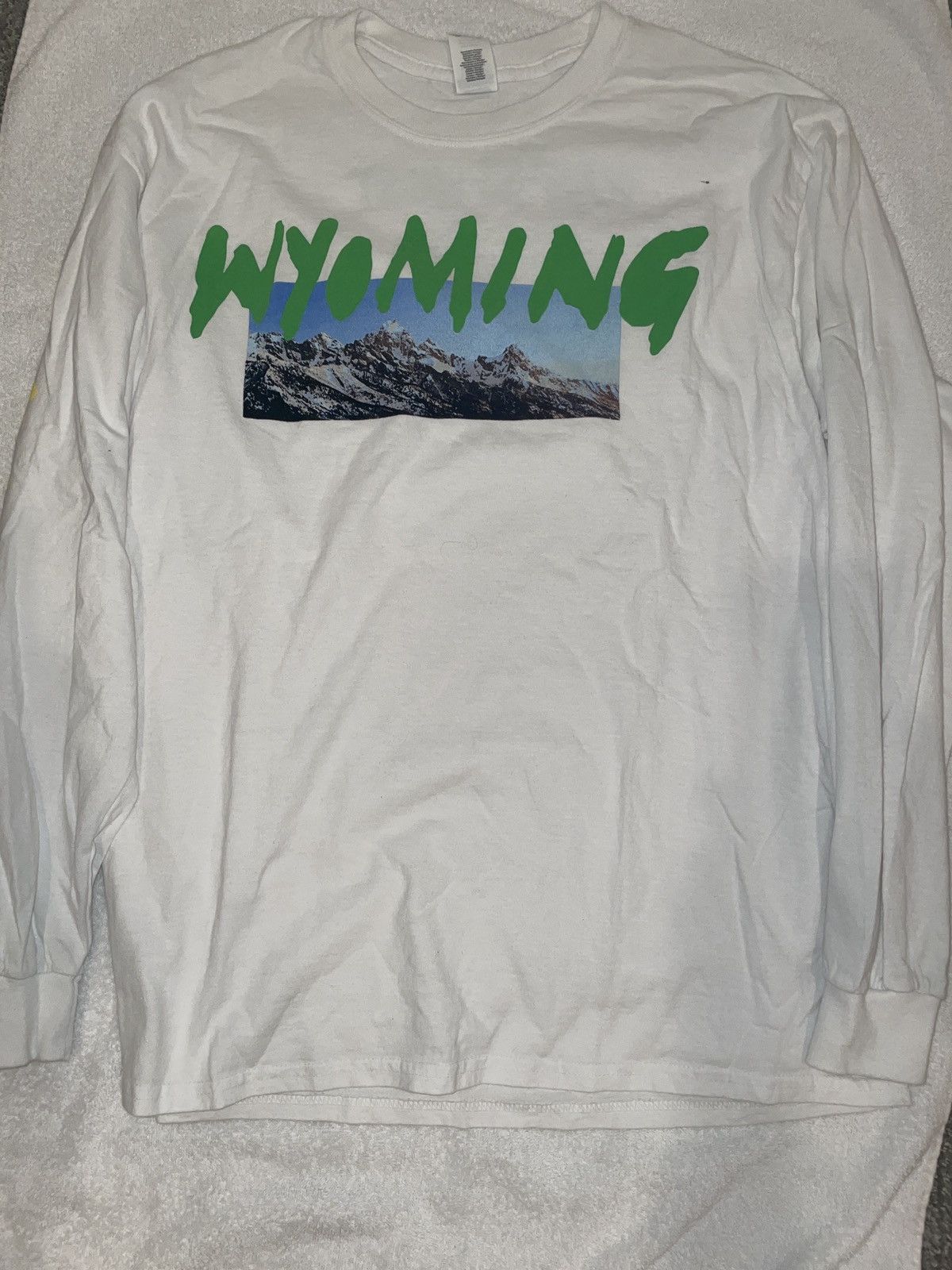 Kanye West Wyoming Long Sleeve T-Shirt Size offers L