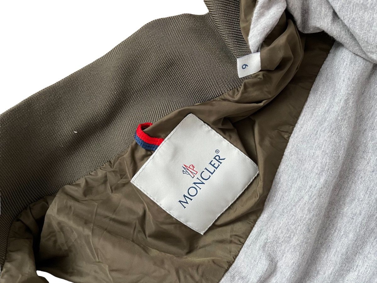Moncler Moncler DELONIX GIUBBOTTO jacket Olive Green Size (6) XL Size US XL / EU 56 / 4 - 7 Thumbnail