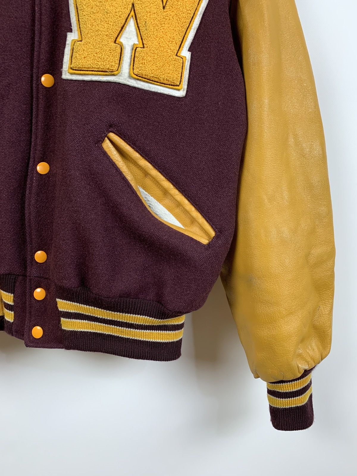 Delong Vintage DeLong Varsity Jacket Made In USA Size US L / EU 52-54 / 3 - 7 Thumbnail