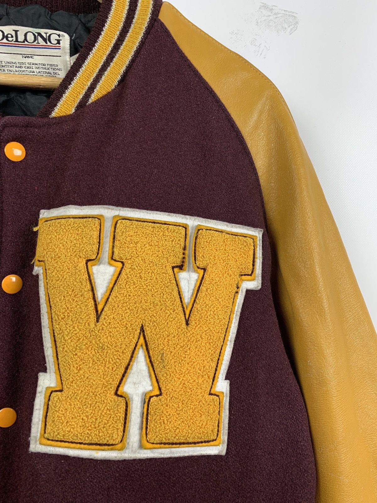 Delong Vintage DeLong Varsity Jacket Made In USA Size US L / EU 52-54 / 3 - 8 Thumbnail