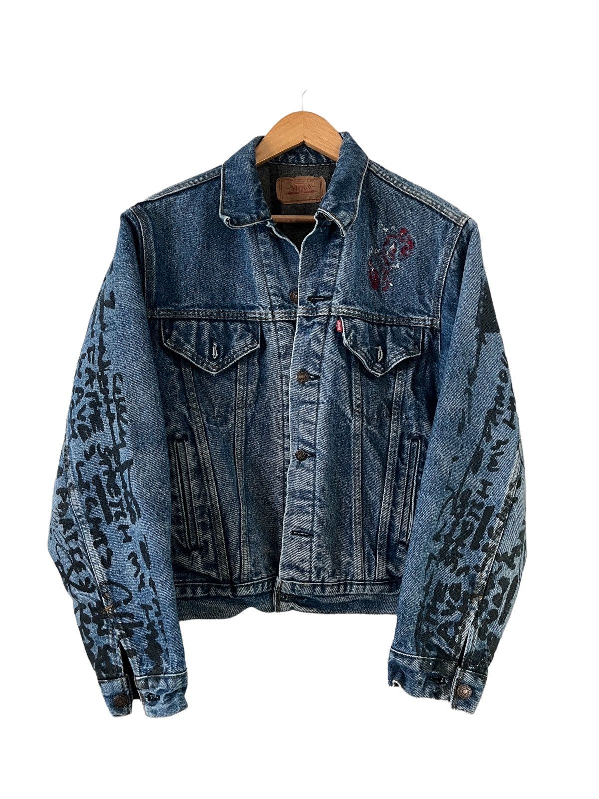 Life of pablo denim jacket best sale