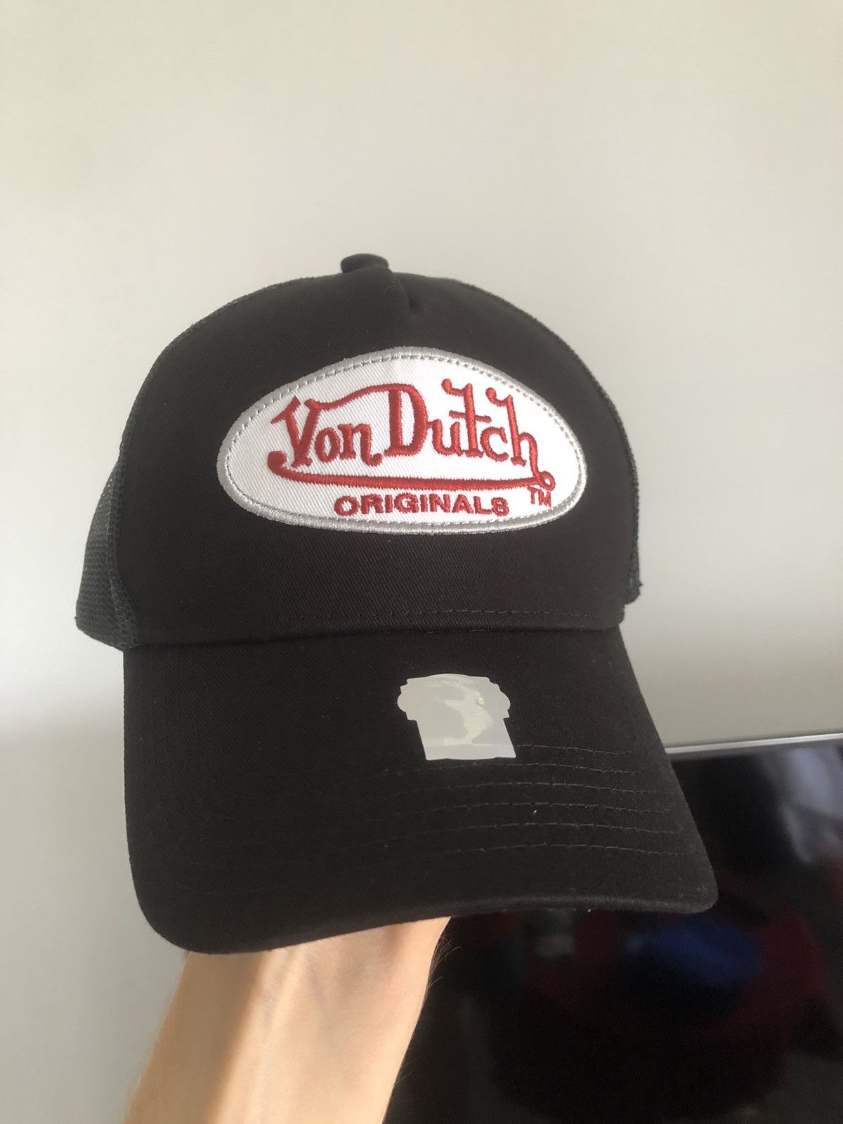 New Trucker Hat Cap Von Dutch Rare Black