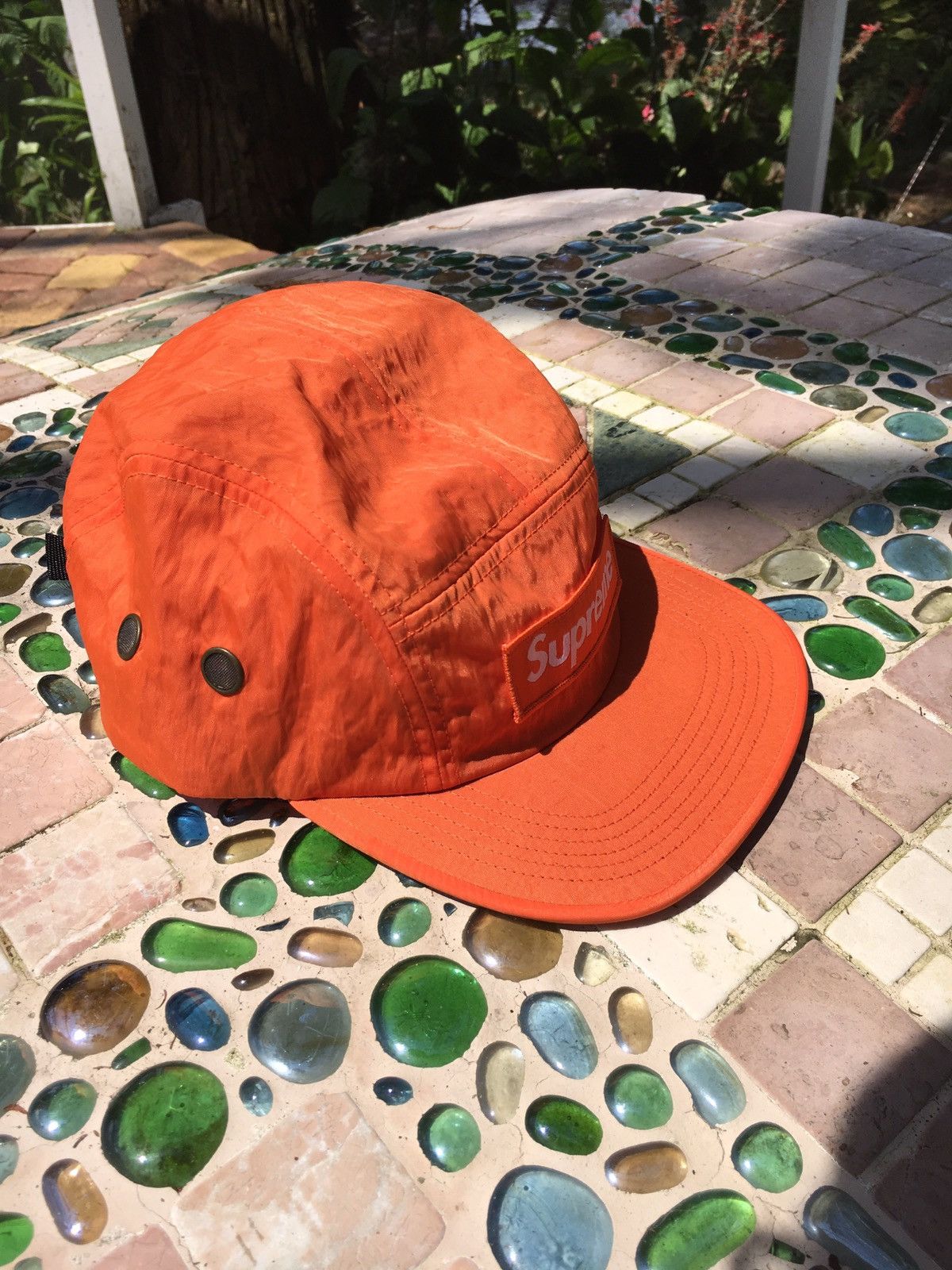 Orange supreme hat hotsell