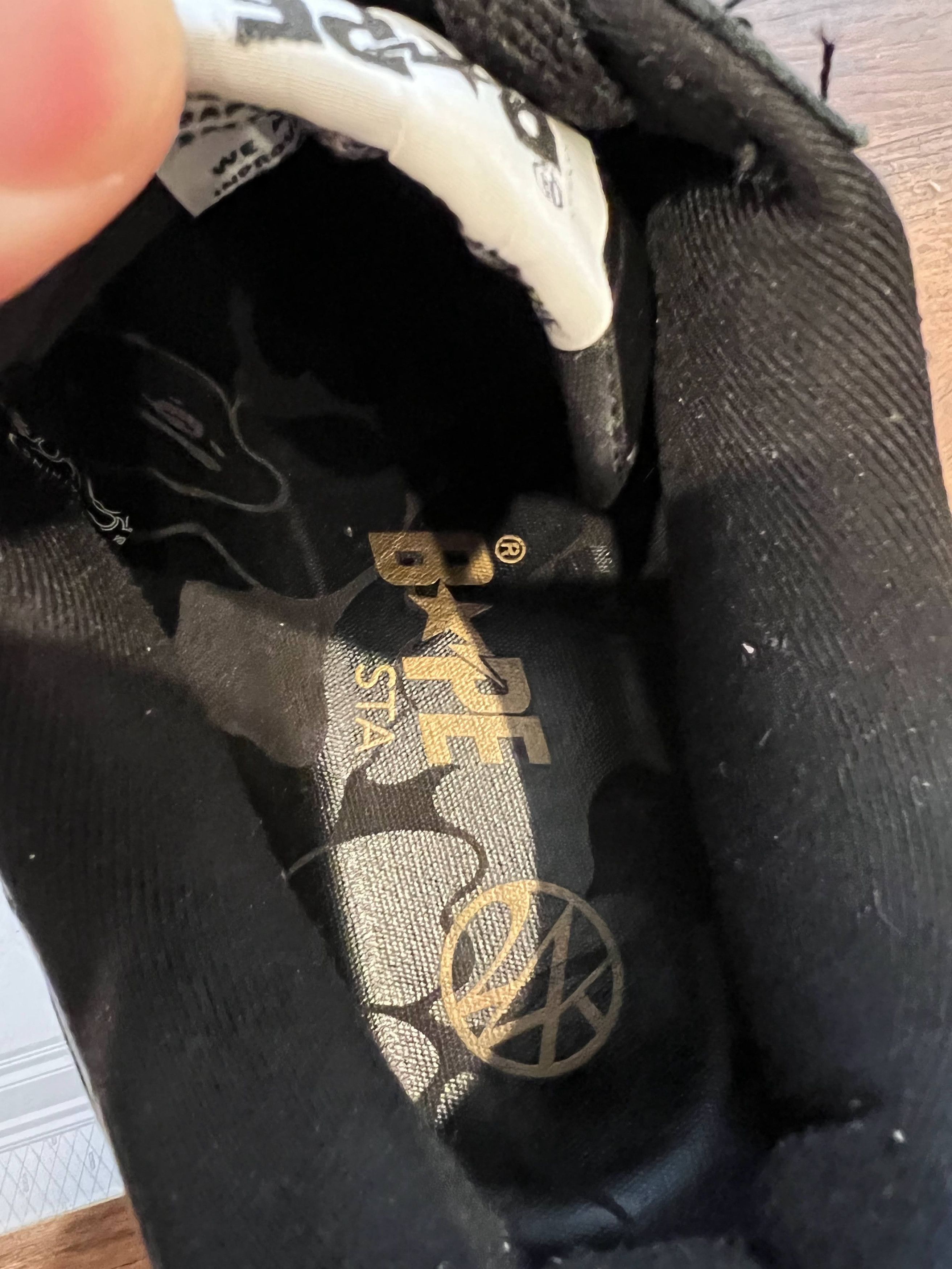 Bape bape 24 karats bapesta sneakers Size US 9 / EU 42 - 7 Thumbnail