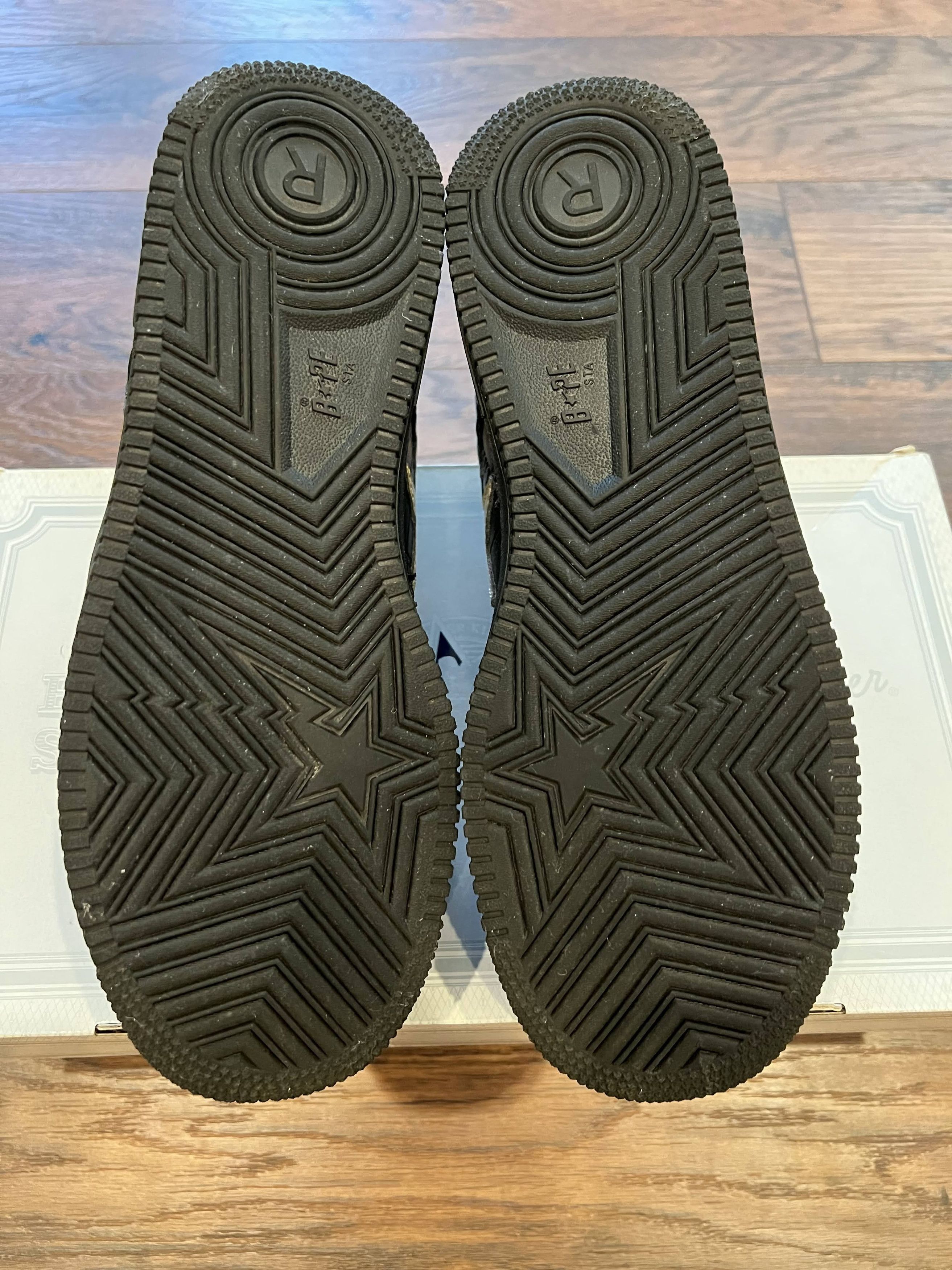 Bape bape 24 karats bapesta sneakers Size US 9 / EU 42 - 5 Thumbnail