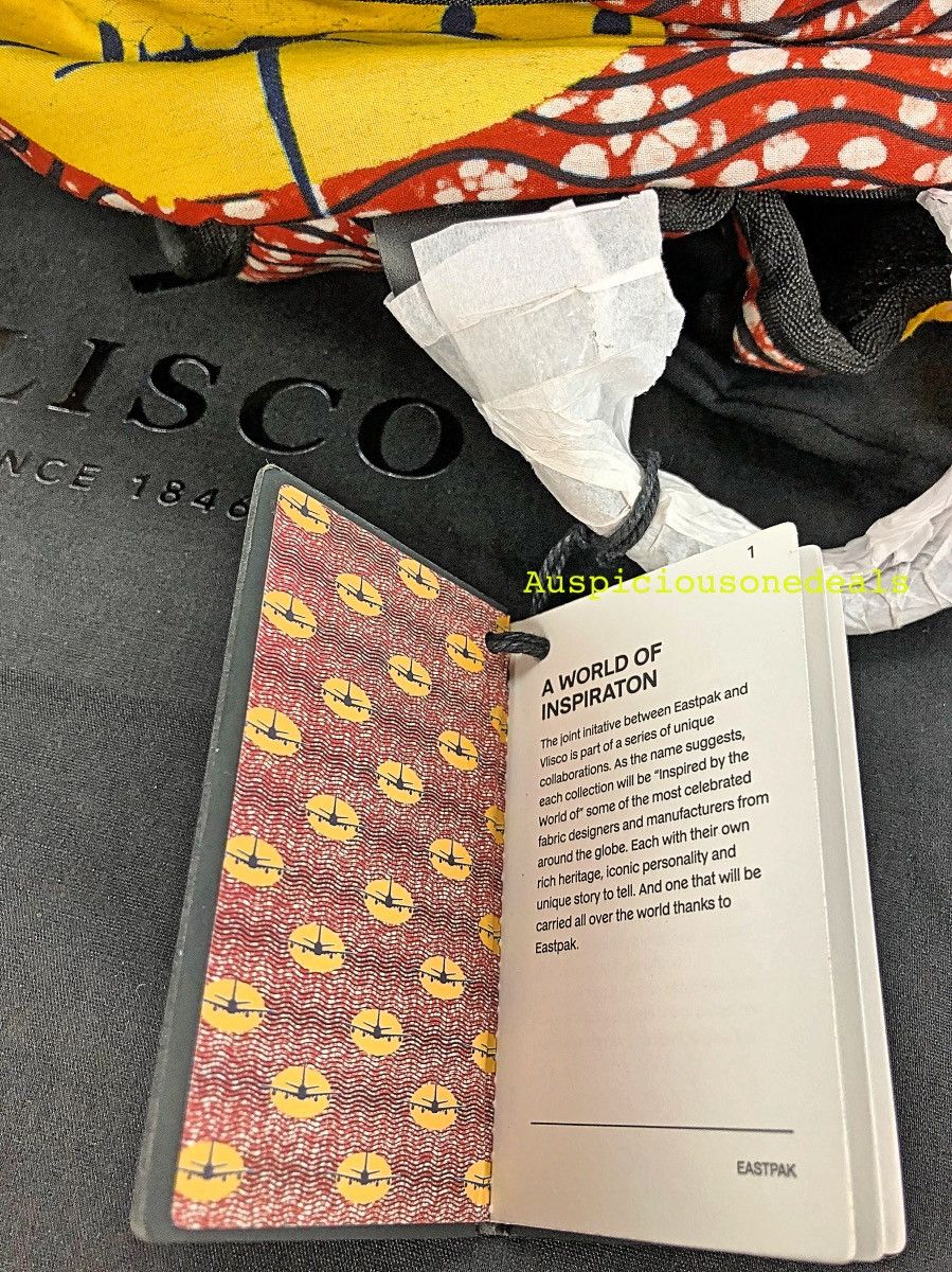 Eastpak eastpak x vlisco harvey bouterse “speed bird”pak'r backpak Size ONE SIZE - 13 Thumbnail
